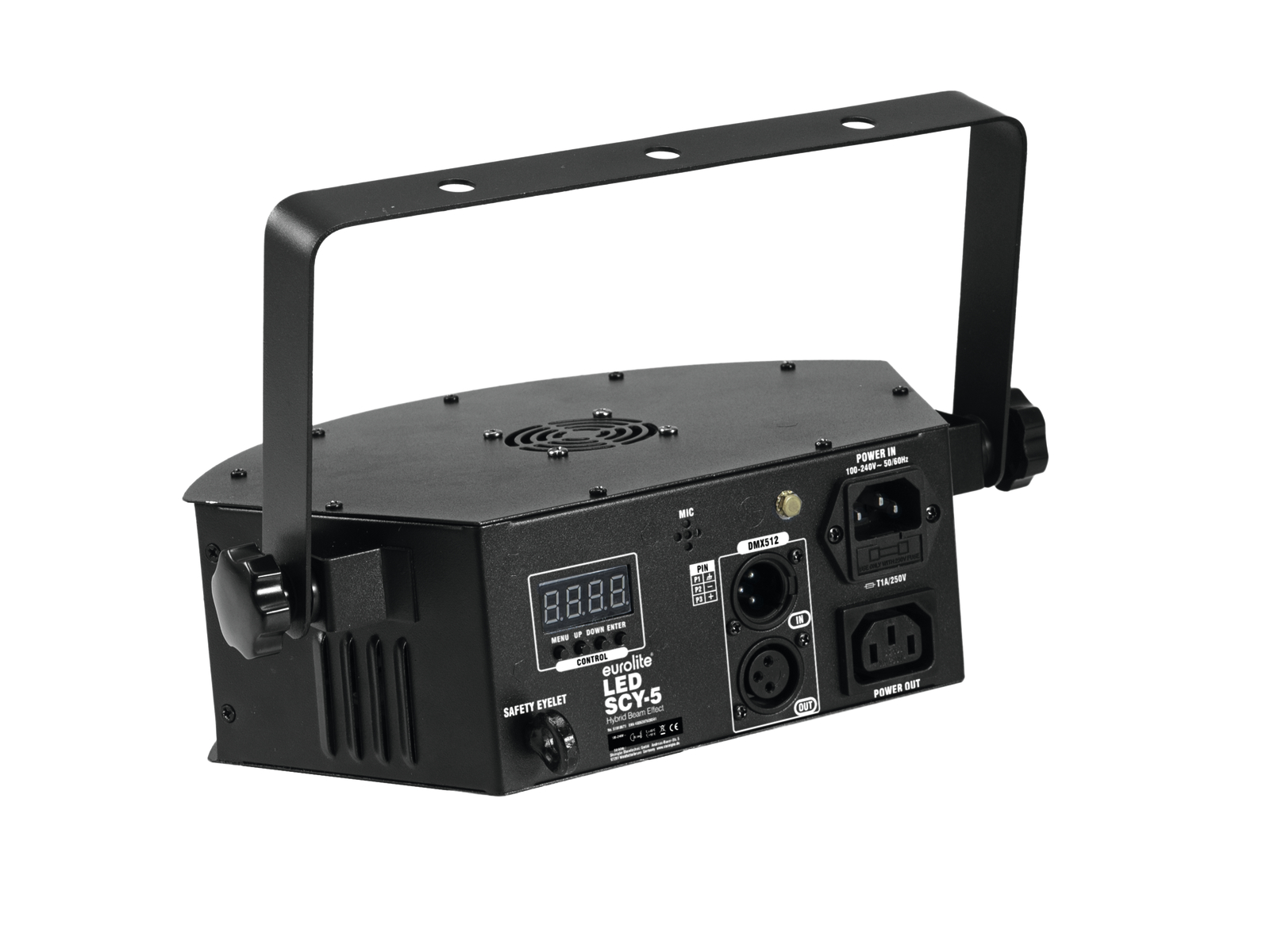 4in1-LED-Effektscheinwerfer mit RGB+UV-LEDs, dynamischen Farbeffekten und Stroboskop 4in1-LED-Effektscheinwerfer mit RGB+UV-LEDs, dynamischen Farbeffekten und Stroboskop