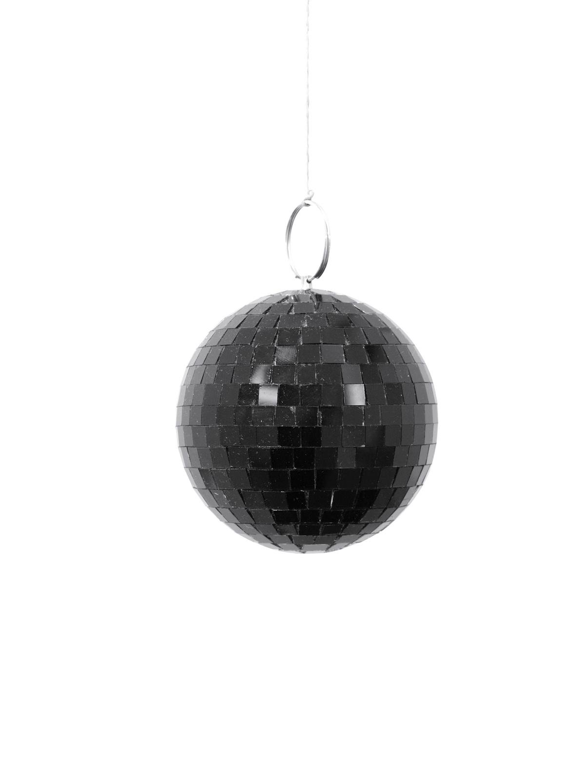 Spiegelkugel 10cm farbig schwarz - Diskokugel (Discokugel) zur Dekoration - Echtglas - mirrorball black Spiegelkugel 10cm farbig schwarz - Diskokugel (Discokugel) zur Dekoration - Echtglas - mirrorball black