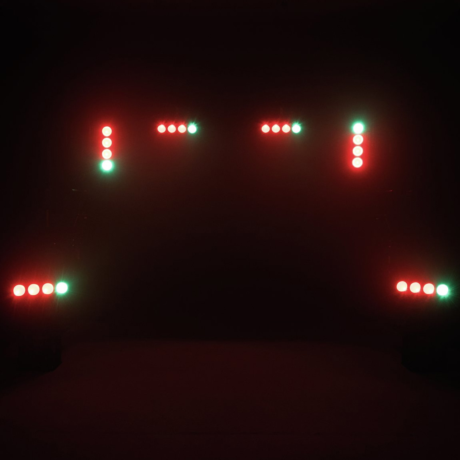 LED CBB-4 COB RGB Leiste - breit abstrahlender LED Fluter - 4 x 30W