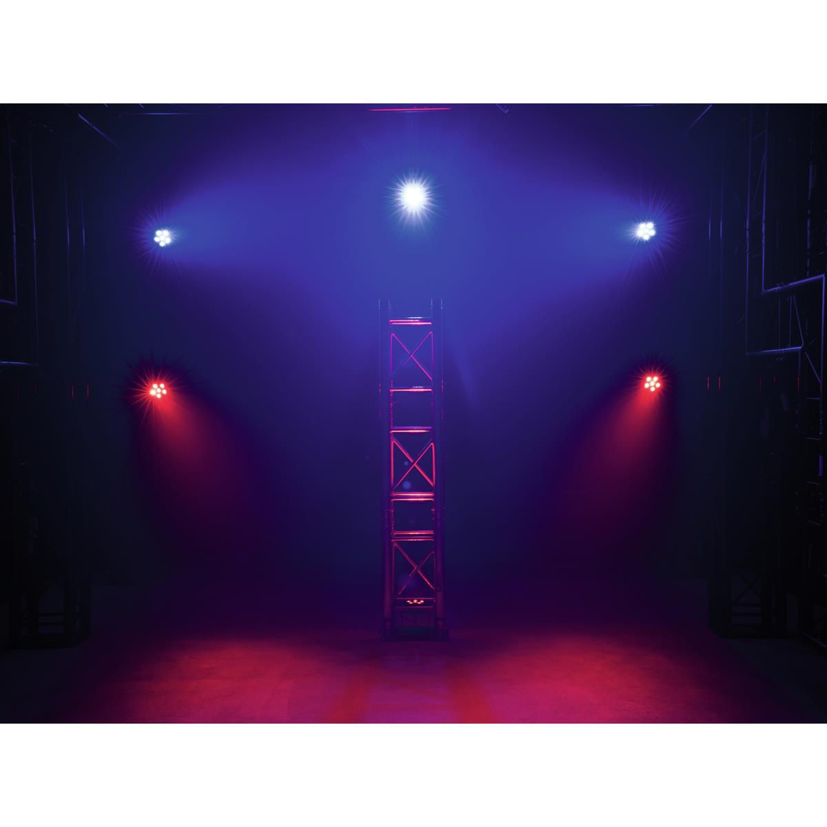 USB Party Spot - 6 RGB LED - Musiksteuerung + Automatik - Fernbedienung USB Party Spot - 6 RGB LED - Musiksteuerung + Automatik - Fernbedienung