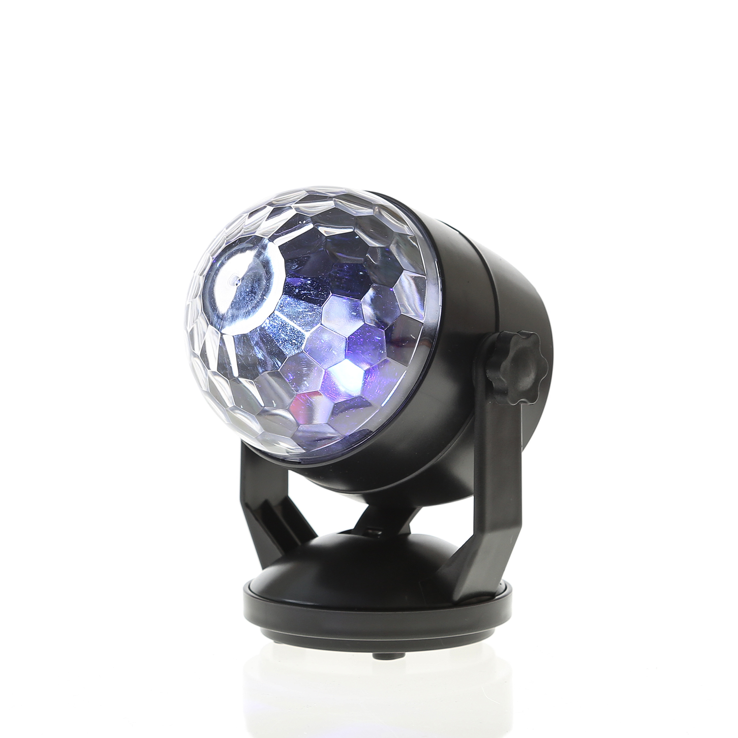 Party Dome Pro - farbenfroher Lichteffekt mit Fernbedienung - Batterie/USB - Saugnapf
