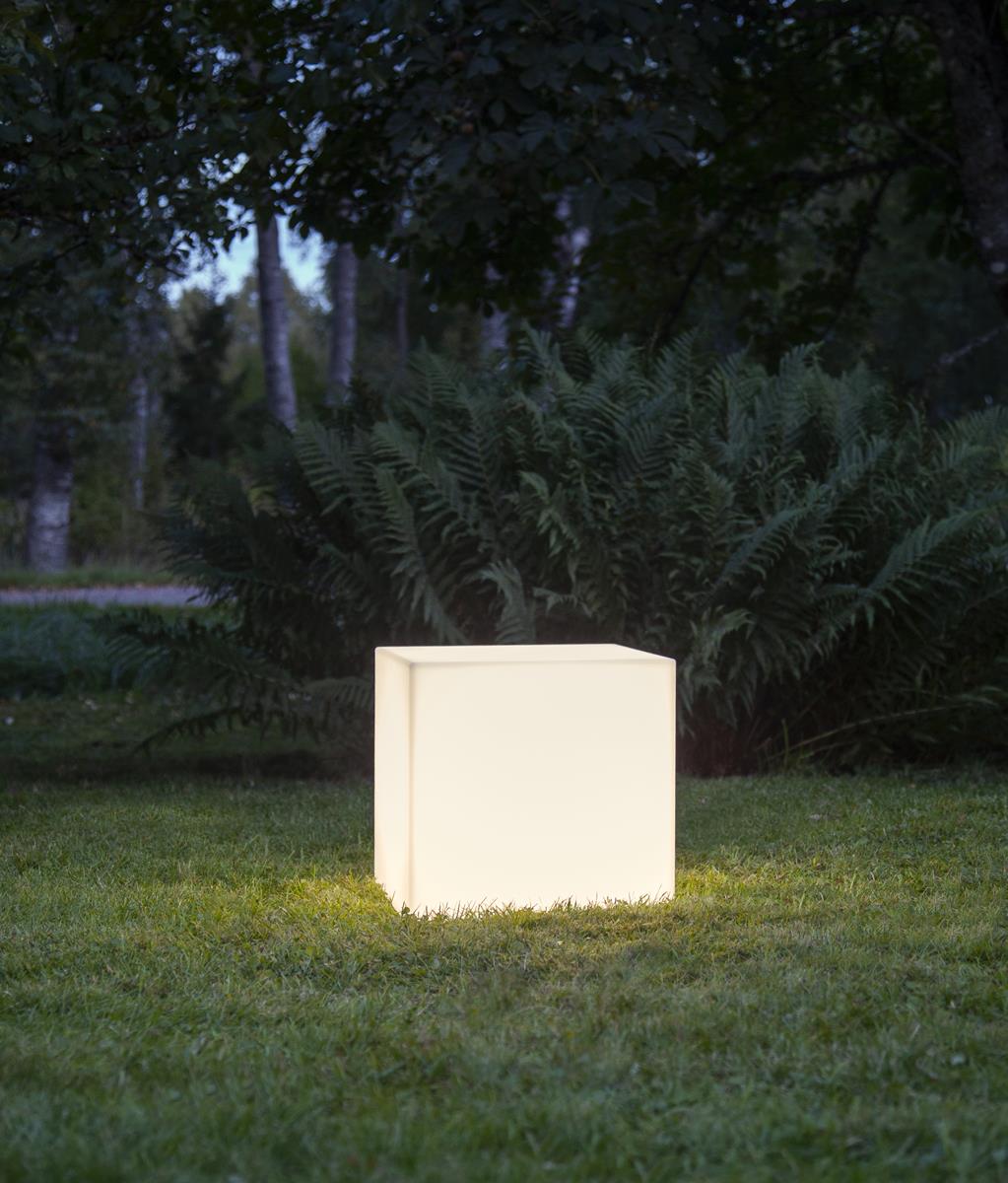 Würfel Tisch 38cm - E27 Fassung - max 23W - 5m Zuleitung - Indoor & Outdoor - Gartenleuchte Würfel Tisch 38cm - E27 Fassung - max 23W - 5m Zuleitung - Indoor & Outdoor - Gartenleuchte