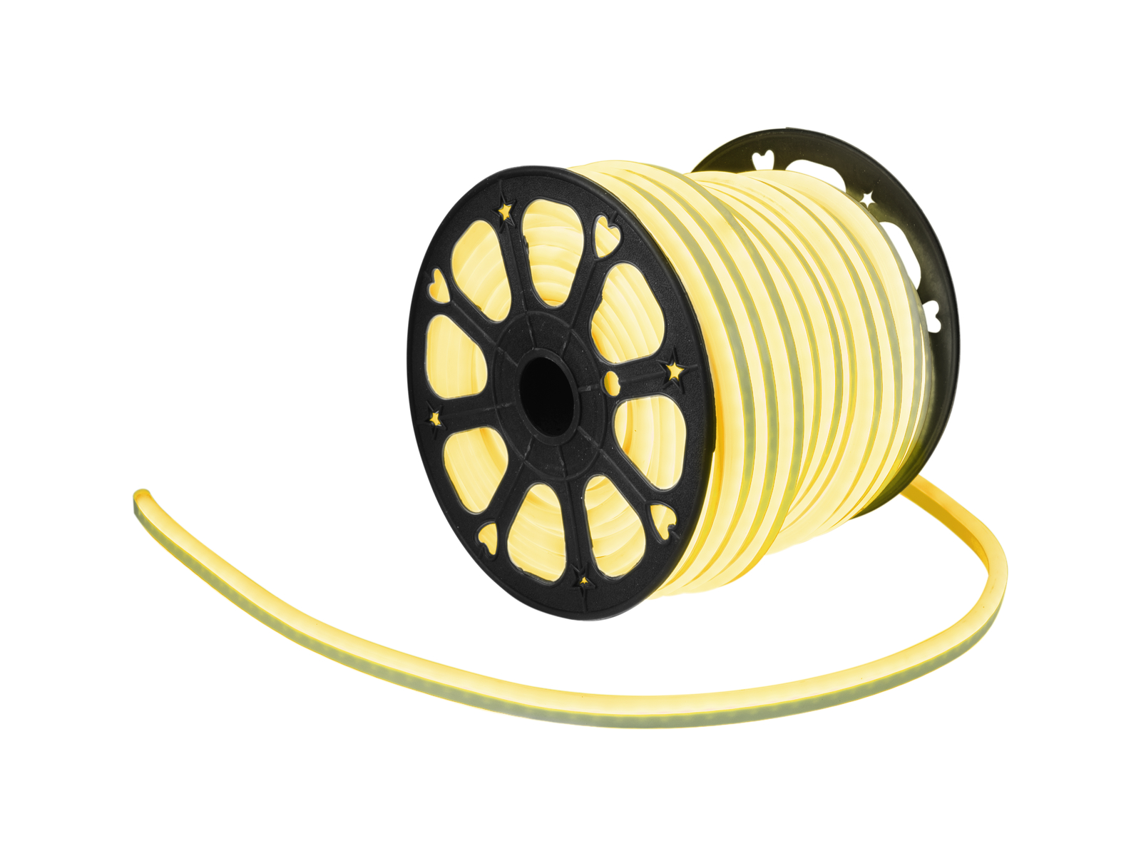 LED Lichtschlauch NEON FLEX 230V Slim - GELB - 50 Meter Rolle LED Lichtschlauch NEON FLEX 230V Slim - GELB - 50 Meter Rolle