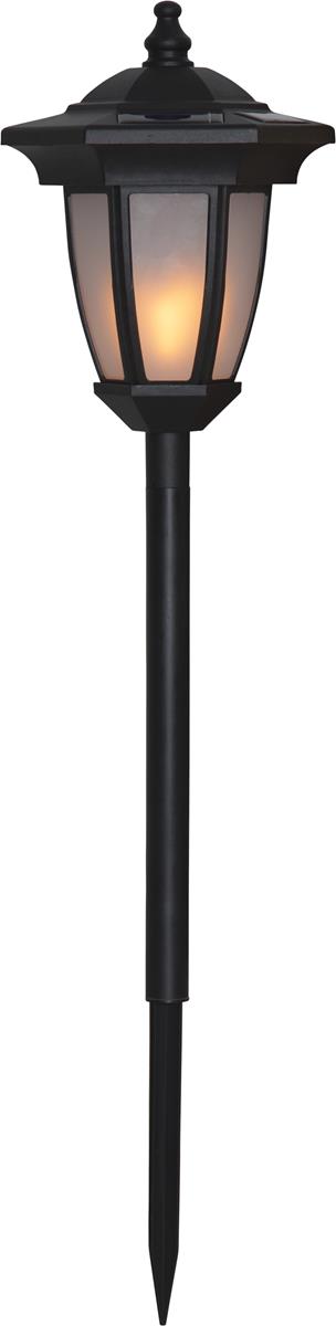 LED Solar Laterne "Flame" - 4in1 - Tisch/Boden/Wand - gelbe LED - Dämmerungssensor - schwarz LED Solar Laterne "Flame" - 4in1 - Tisch/Boden/Wand - gelbe LED - Dämmerungssensor - schwarz