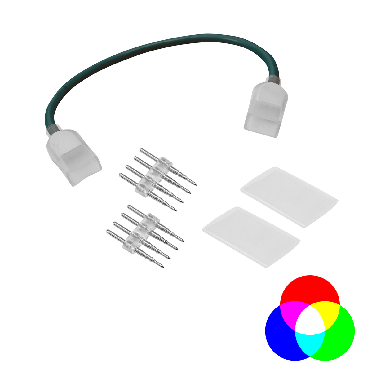 LED NEON FLEX 230V Slim RGB  - flexibler Verbinder - Für Ecken und Durchführungen LED NEON FLEX 230V Slim RGB  - flexibler Verbinder - Für Ecken und Durchführungen