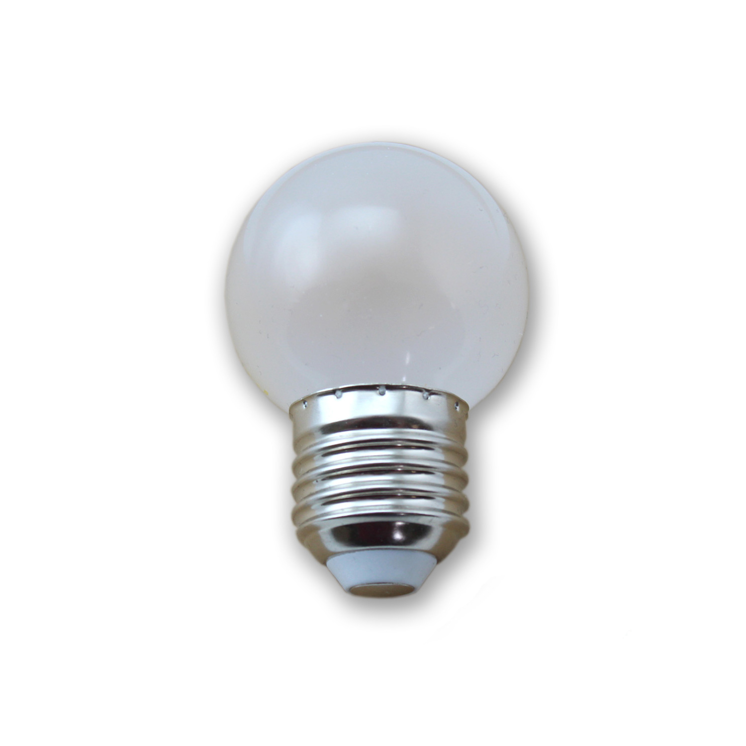 LED Leuchtmittel G45 - ultra warmweiß opal 2200K - E27 - 1,5W | SATISFIRE LED Leuchtmittel G45 - ultra warmweiß opal 2200K - E27 - 1,5W | SATISFIRE