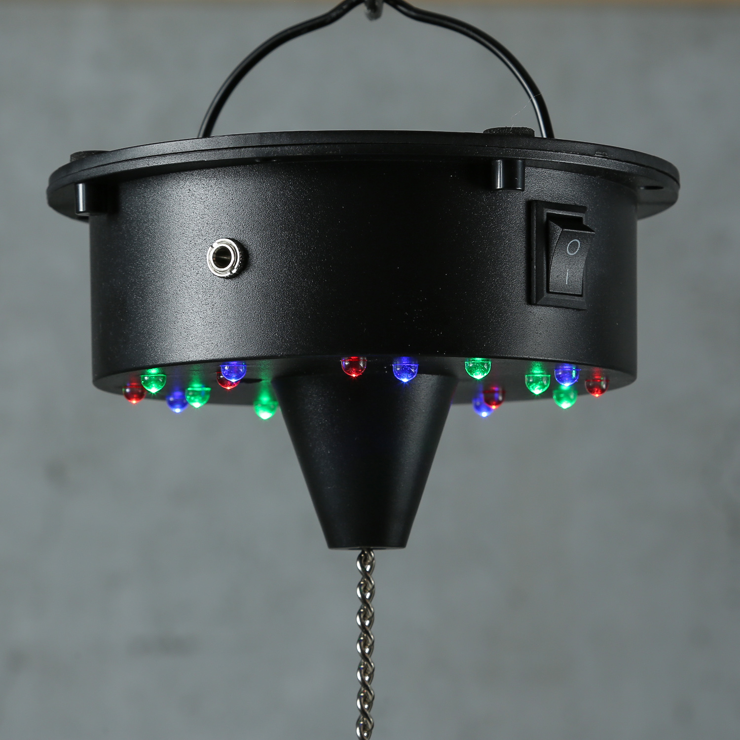 Spiegelkugel Motor mit LED Farbwechsler bis 20cm Kugeln - MBM-203RGBW - Batteriebetrieb Spiegelkugel Motor mit LED Farbwechsler bis 20cm Kugeln - MBM-203RGBW - Batteriebetrieb