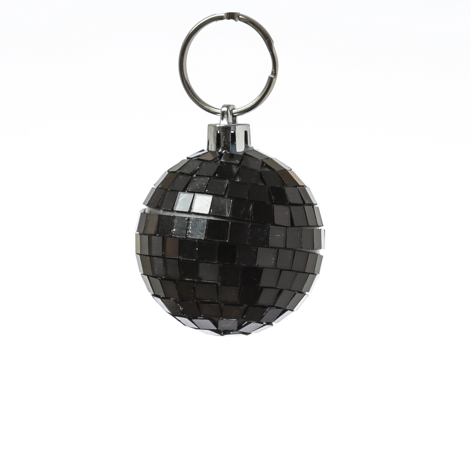Spiegelkugel 5cm schwarz- Discokugel Echtglas zur Dekoration - mirrorball black