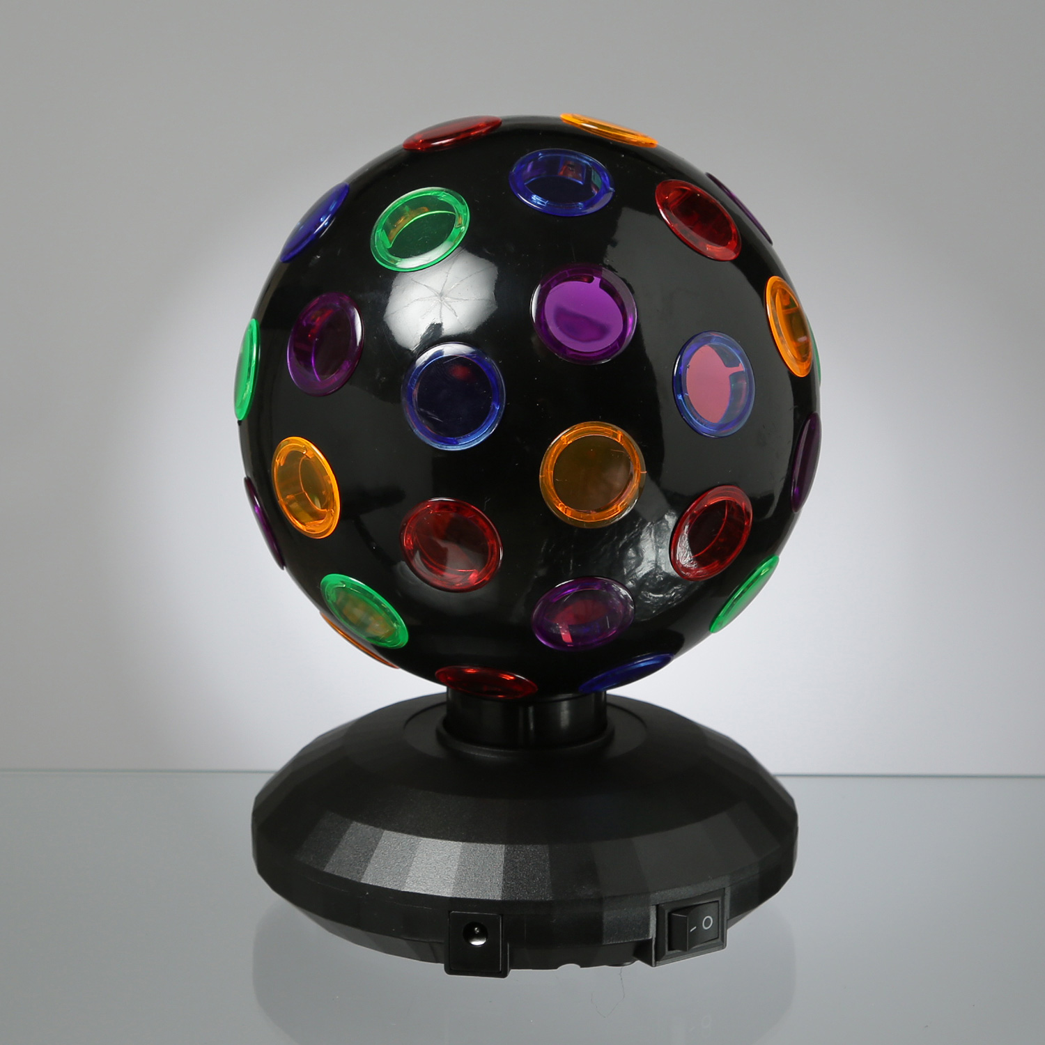 Disco Ball Lichteffekt - Partyeffekt - drehendes Discolicht - H 21cm - Batteriebetrieb/USB Kabel Disco Ball Lichteffekt - Partyeffekt - drehendes Discolicht - H 21cm - Batteriebetrieb/USB Kabel