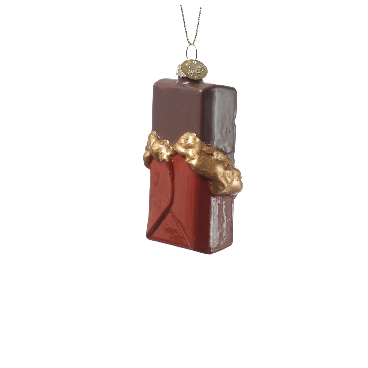 Weihnachtsbaumschmuck Donut/Erdbeere/Schokolade - Glas - Christbaumschmuck - 3er Set