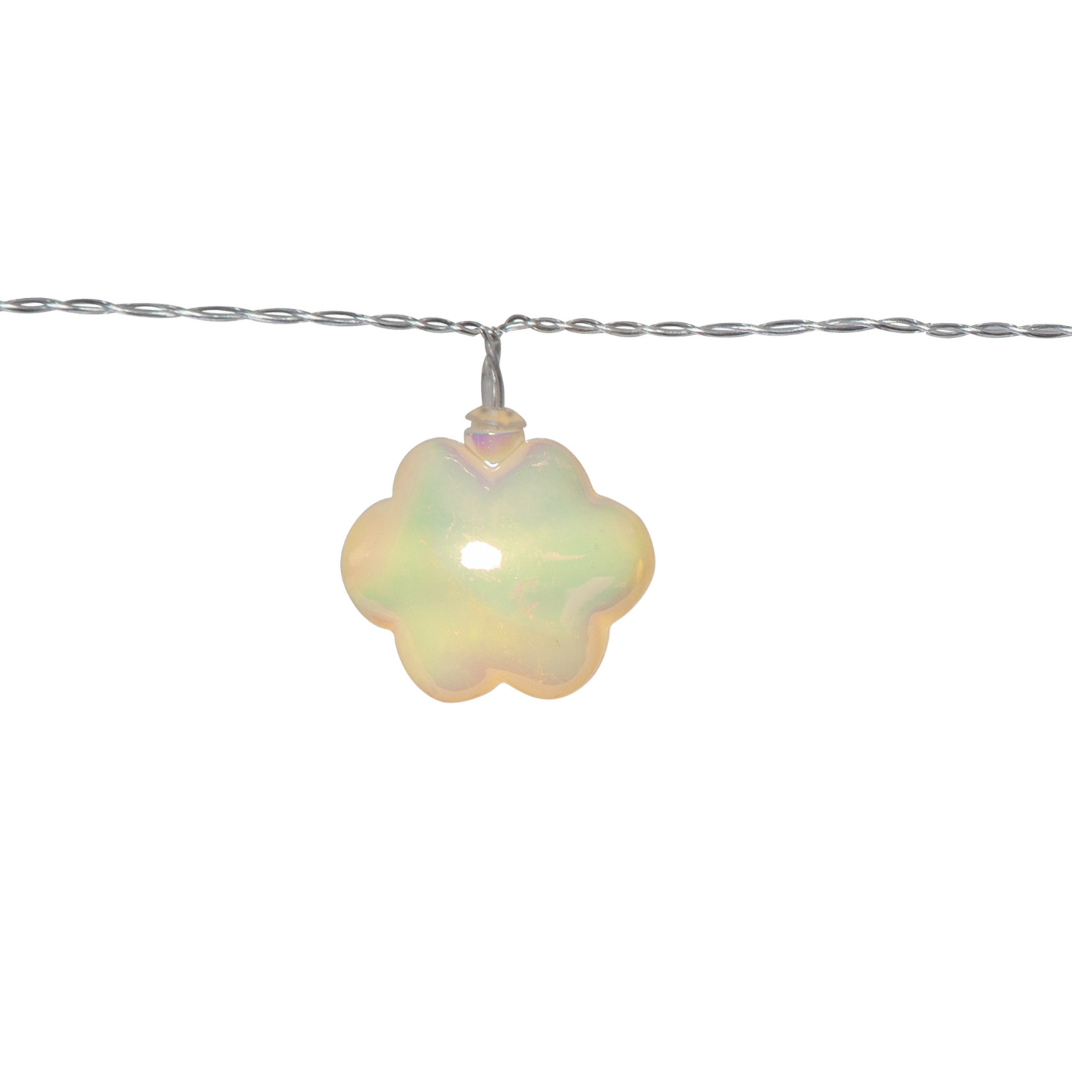 LED Lichterkette Wolken - 10 warmweiße LED - Batteriebetrieb - L: 1,35m - Innen - weiß/transparent LED Lichterkette Wolken - 10 warmweiße LED - Batteriebetrieb - L: 1,35m - Innen - weiß/transparent