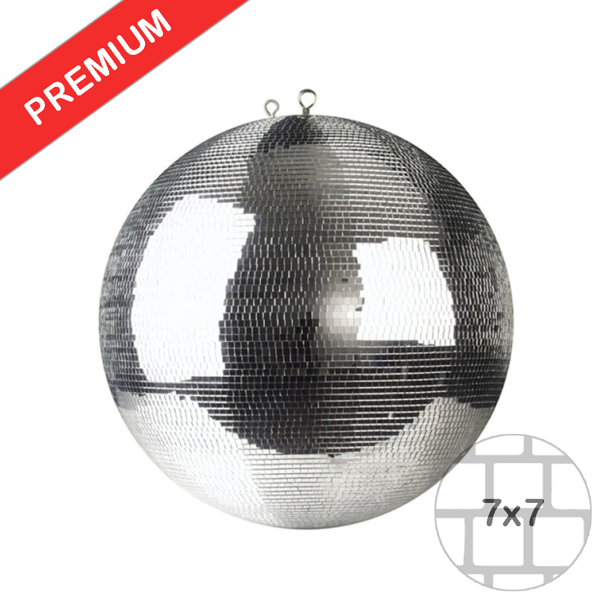 Spiegelkugel 30cm silber- Diskokugel (Discokugel) Party Lichteffekt - Echtglas - mirrorball silver chrome Spiegelkugel 30cm silber- Diskokugel (Discokugel) Party Lichteffekt - Echtglas - mirrorball silver chrome