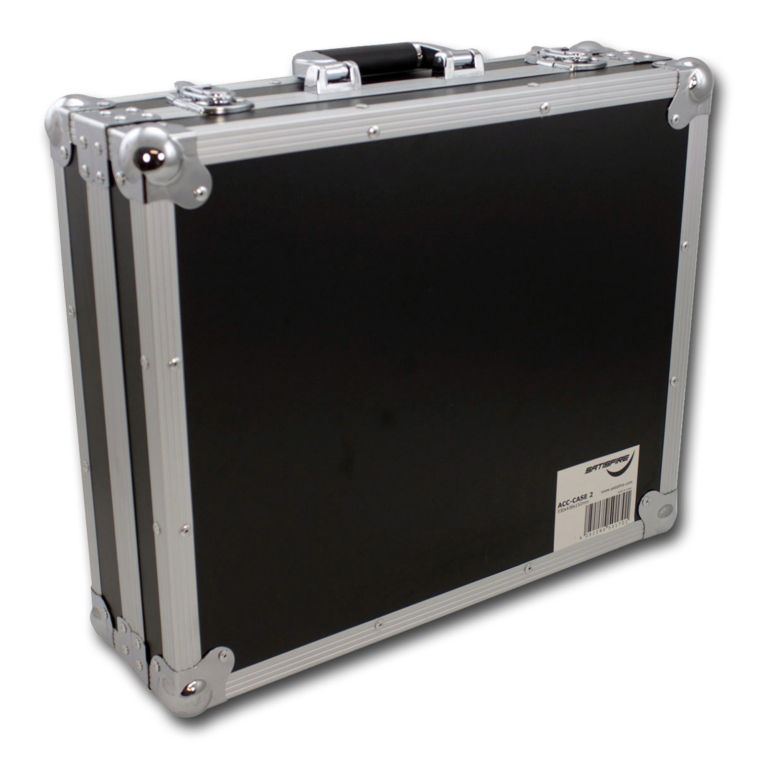 ACC-2 Universal Transportkoffer | Flightcase mit Würfelschaumstoff | SATISFIRE (530x438x152mm) ACC-2 Universal Transportkoffer | Flightcase mit Würfelschaumstoff | SATISFIRE (530x438x152mm)