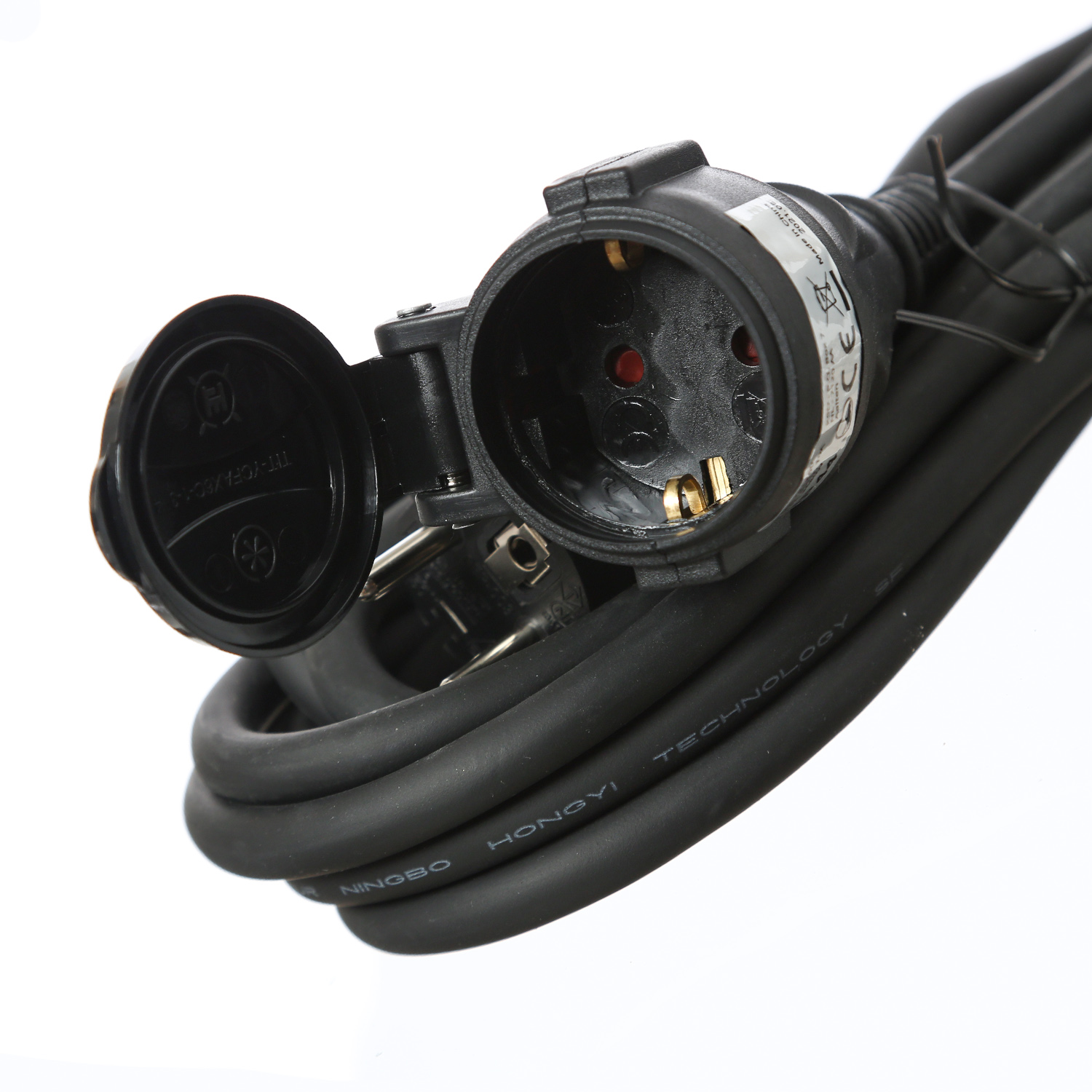 Verlängerungskabel 5m outdoor Gummi IP44 mit Schutzdeckel 3x1,5mm Verlängerungskabel 5m outdoor Gummi IP44 mit Schutzdeckel 3x1,5mm