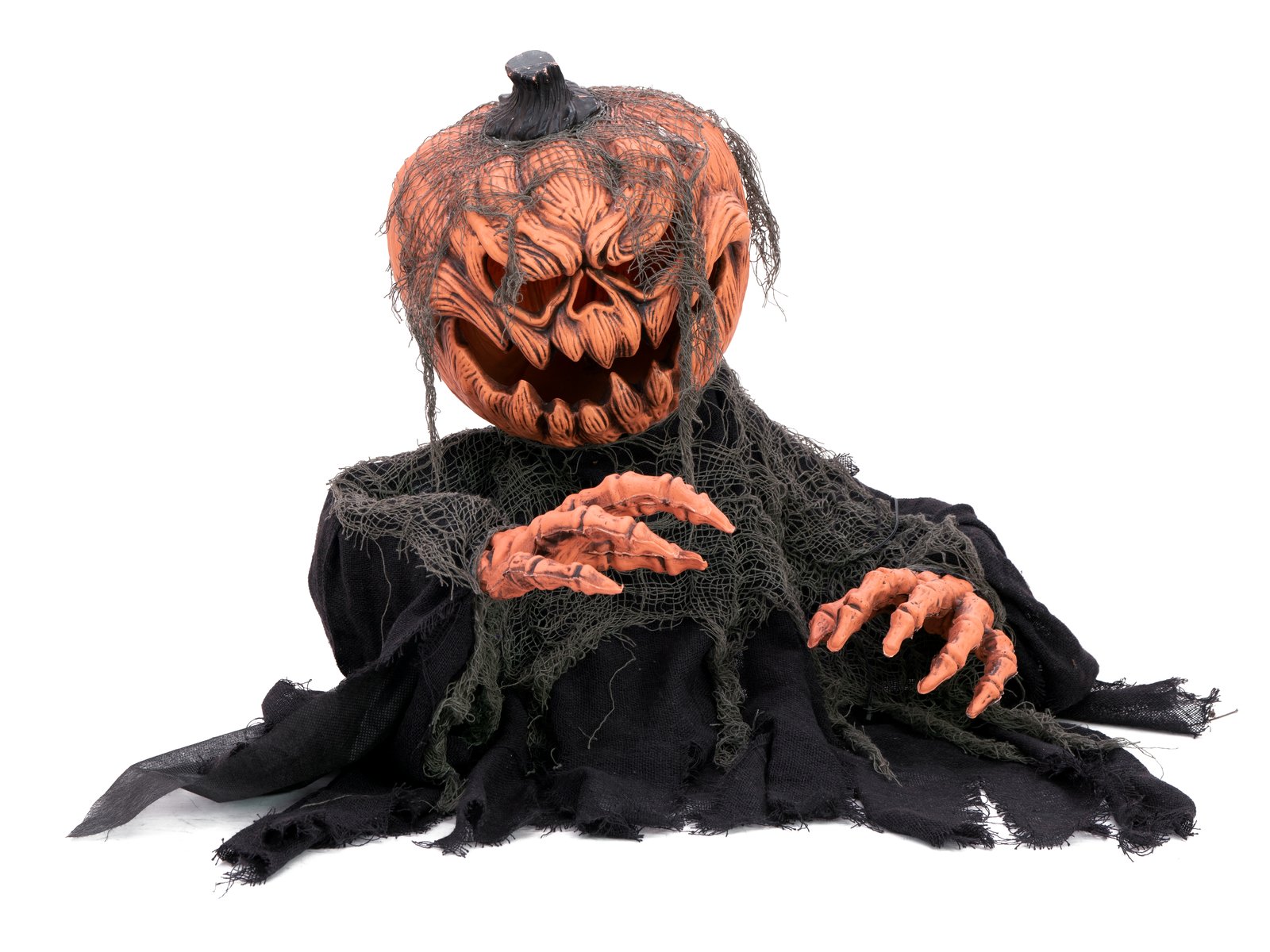 Kürbismonster - bewegte 50cm Halloween Figur mit Licht und Geräuscheffekten - Sensor Kürbismonster - bewegte 50cm Halloween Figur mit Licht und Geräuscheffekten - Sensor