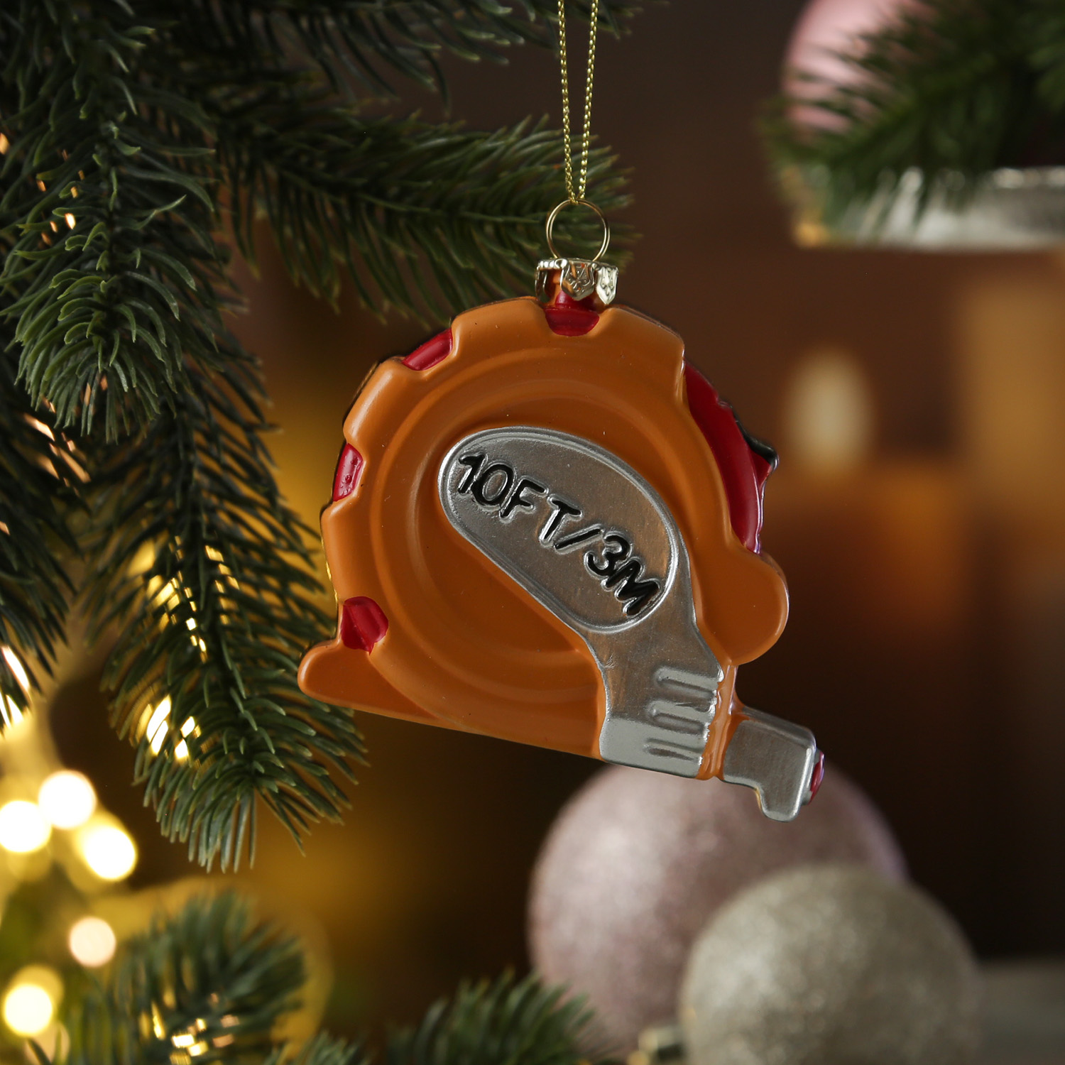 Weihnachtsbaumschmuck Werkzeug - Bohrmaschine/Säge/Maßband/Werkzeugkiste - Christbaumschmuck Weihnachtsbaumschmuck Werkzeug - Bohrmaschine/Säge/Maßband/Werkzeugkiste - Christbaumschmuck