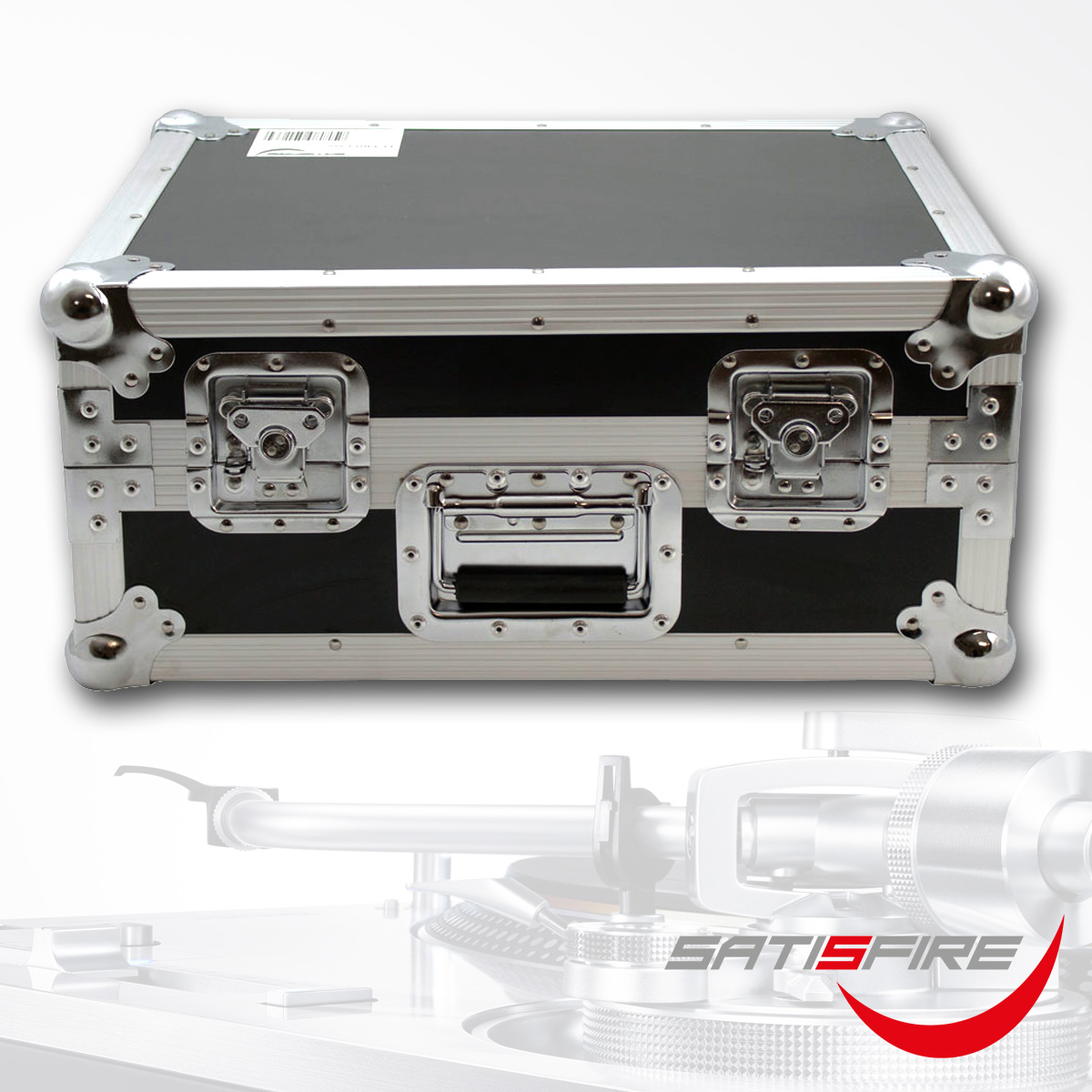 TT-PRO Case - professionelles Flightcase für Plattenspieler | Transportkoffer