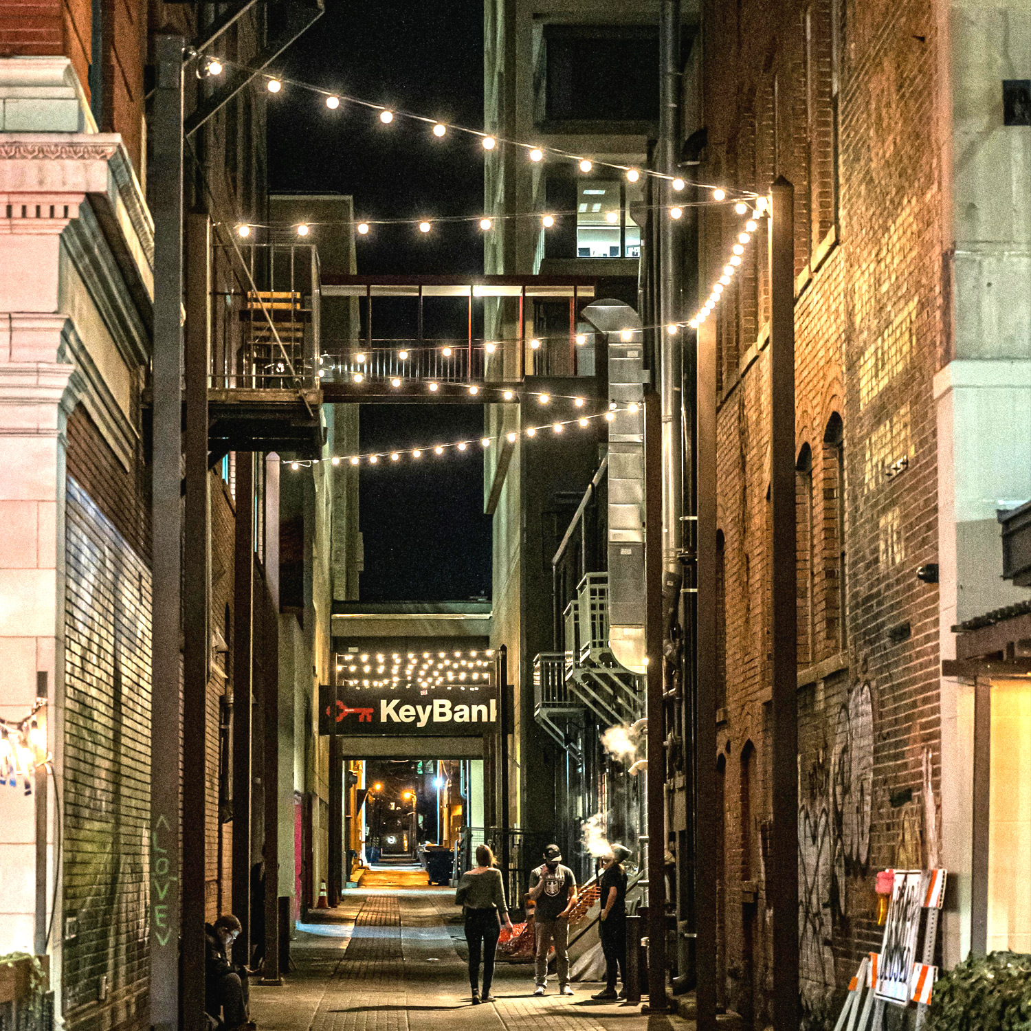 Illu-/Partylichterkette BLACKY 10m - Außenlichterkette schwarz - 10 dimmbare Halogenlampen