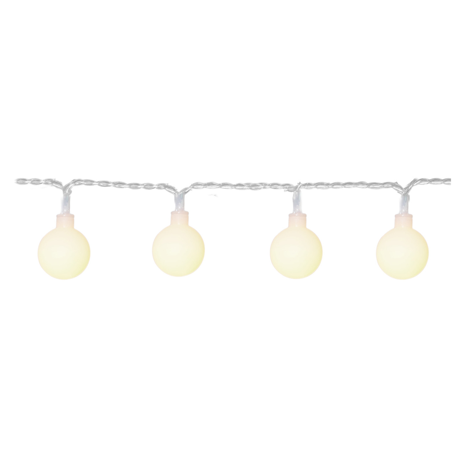 LED Lichterkette "Berry" - 50 warmweiße, opale LED - L: 7,35m - transparentes Kabel - Outdoor LED Lichterkette "Berry" - 50 warmweiße, opale LED - L: 7,35m - transparentes Kabel - Outdoor