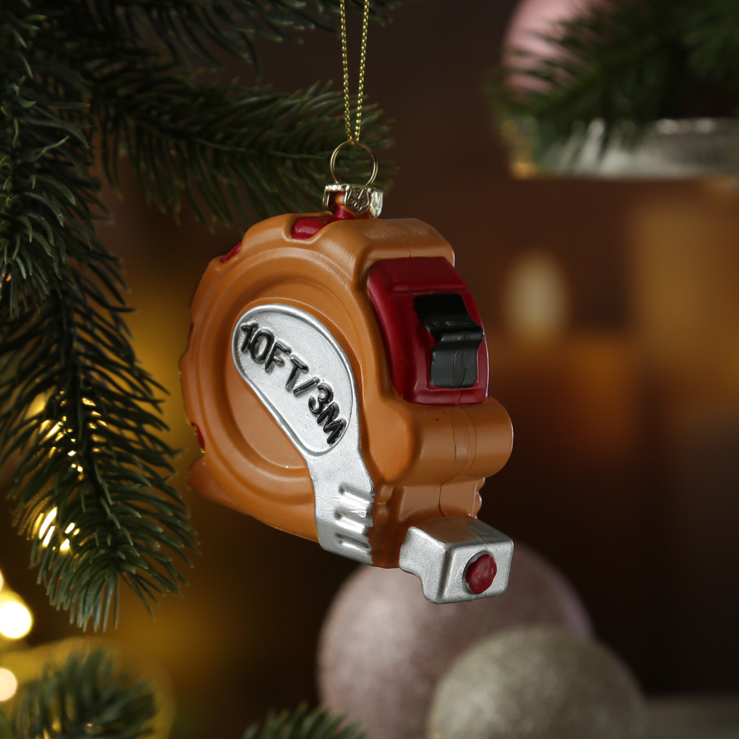 Weihnachtsbaumschmuck Werkzeug - Bohrmaschine/Säge/Maßband/Werkzeugkiste - Christbaumschmuck Weihnachtsbaumschmuck Werkzeug - Bohrmaschine/Säge/Maßband/Werkzeugkiste - Christbaumschmuck