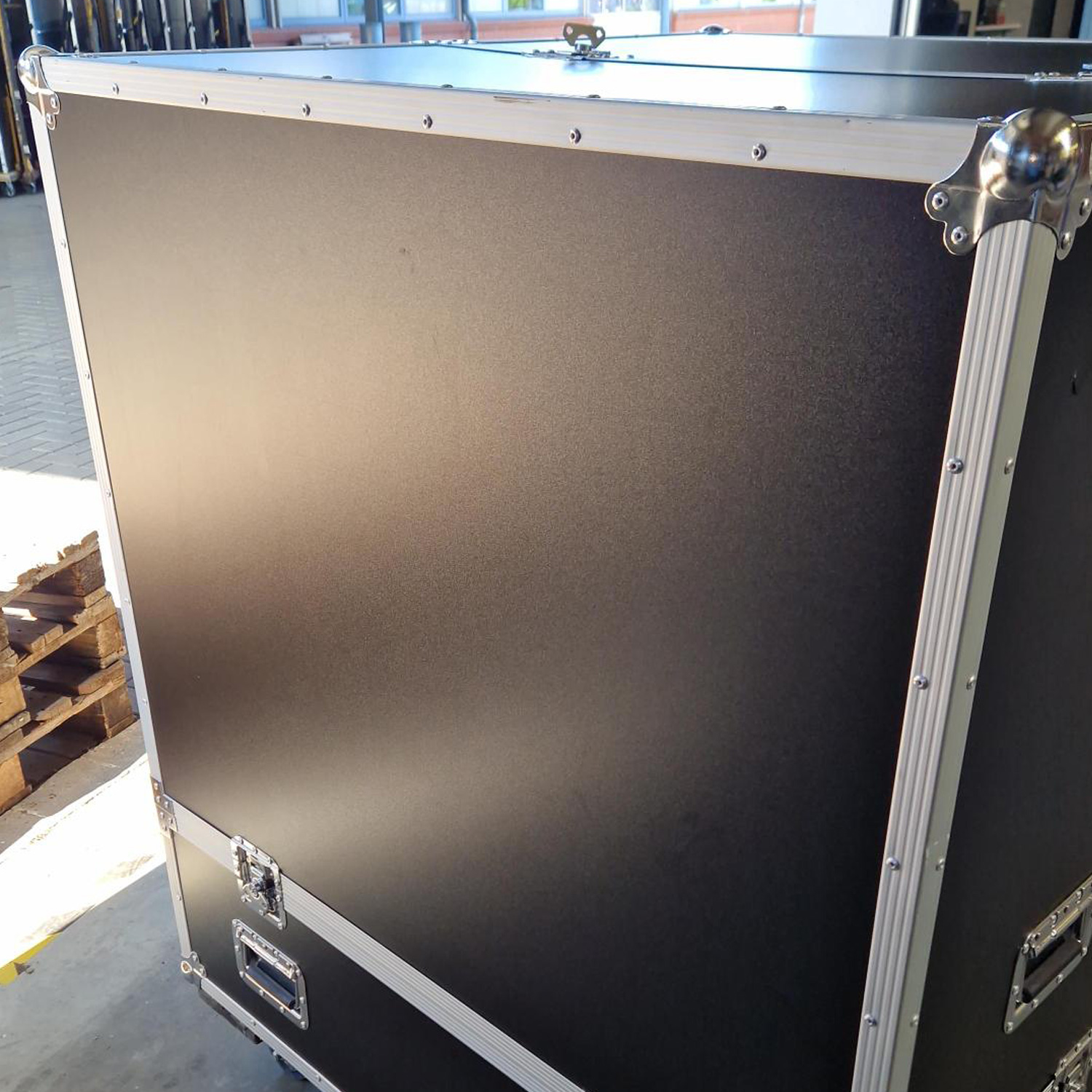 Flightcase für 100cm Spiegelkugel - Transportkiste - B-Ware