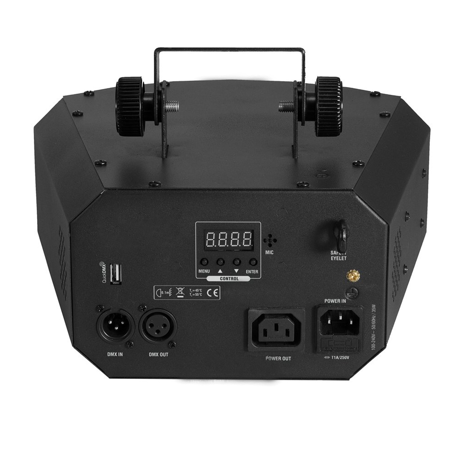 Power Derby - starker LED Lichteffekt - 8 Farben - IR - Fernbedienung Power Derby - starker LED Lichteffekt - 8 Farben - IR - Fernbedienung