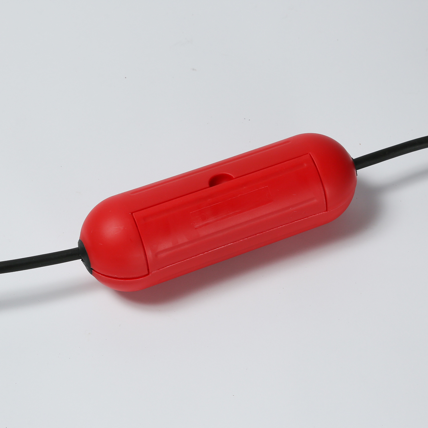 Kabelschutzdose, rot - zur Verlegung von Stromkabeln im Freien (Kabelbox)