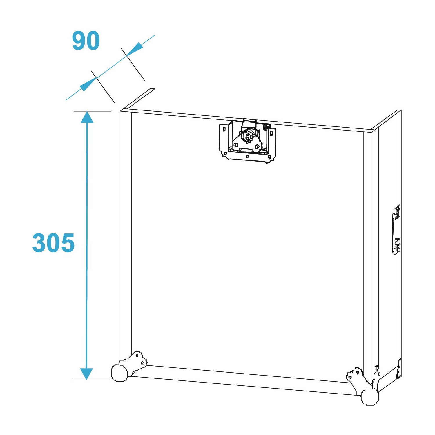 Pultcase für DJ und LJ - Flightcase für 483-mm-Geräte (19") Pultcase für DJ und LJ - Flightcase für 483-mm-Geräte (19")