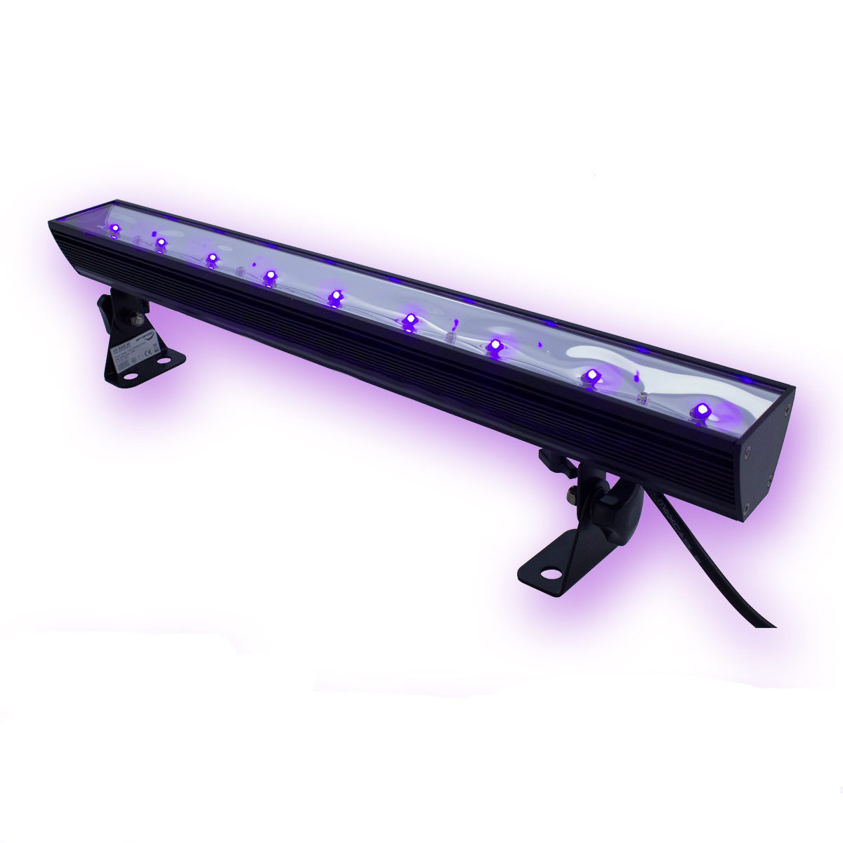 UV50LED BAR - 9x3W Schwarzlicht Bar - Metallgehäuse schwenkbar - SATISFIRE UV50LED BAR - 9x3W Schwarzlicht Bar - Metallgehäuse schwenkbar - SATISFIRE