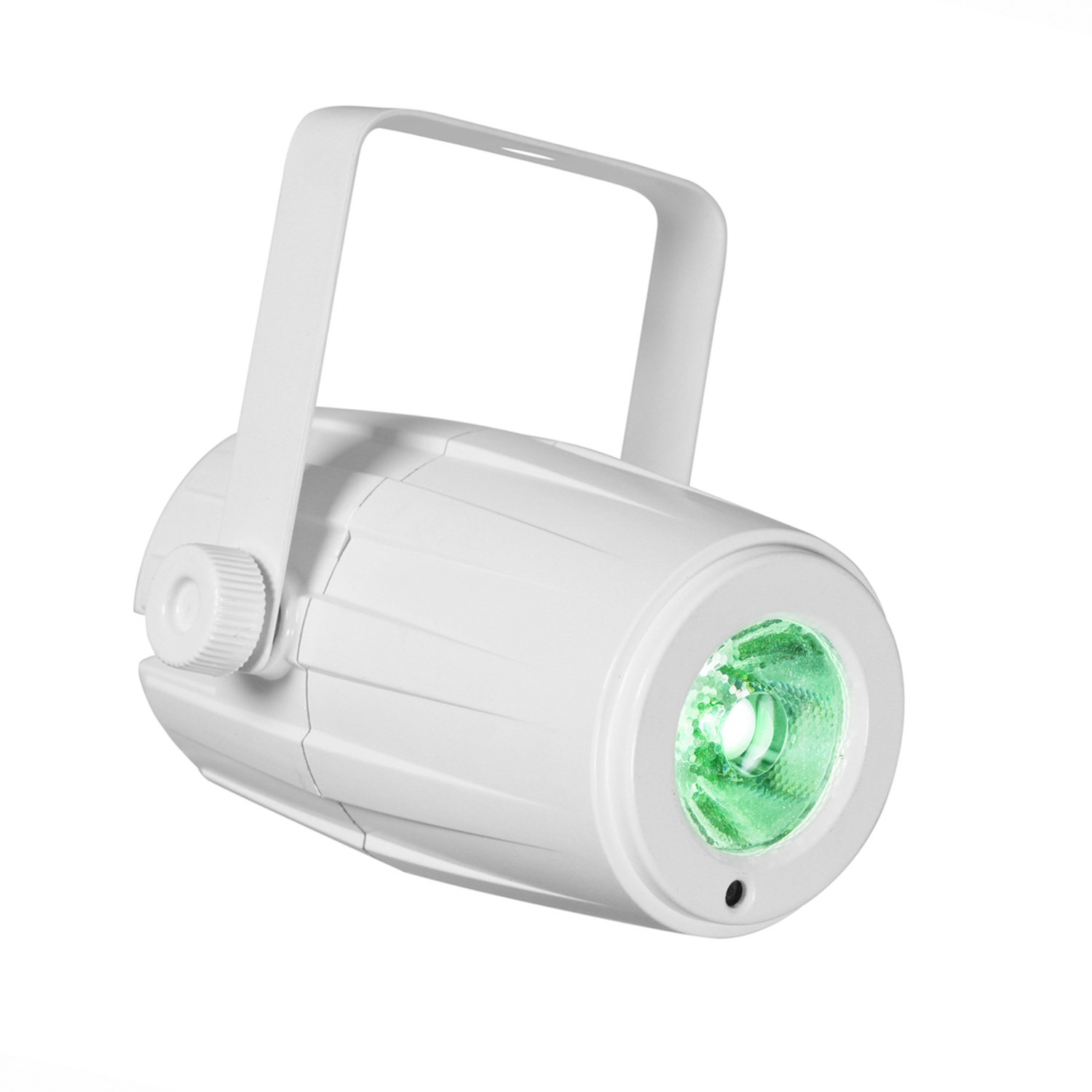 LED Pinspot 5W RGBW - High Power - inklusive IR-Fernbedienung - weiß