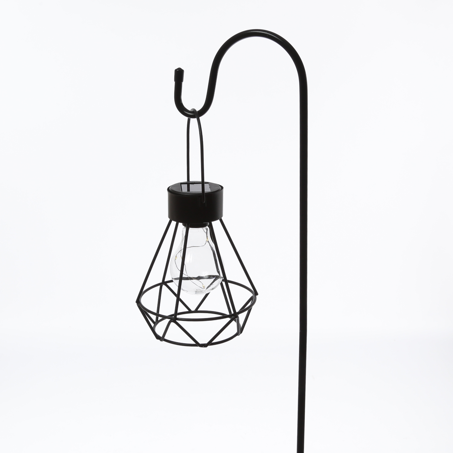 Gartenspieß für Laternen/Leuchten/Gartendeko - Gartenstecker - Schäferhaken - 60-120cm - 10er Set