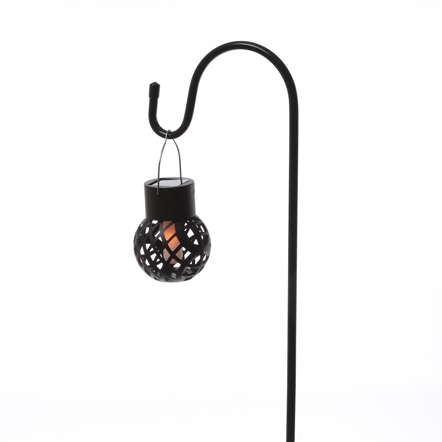 Gartenspieß für Laternen/Leuchten/Gartendeko - Gartenstecker - Schäferhaken - 60-120cm - 10er Set