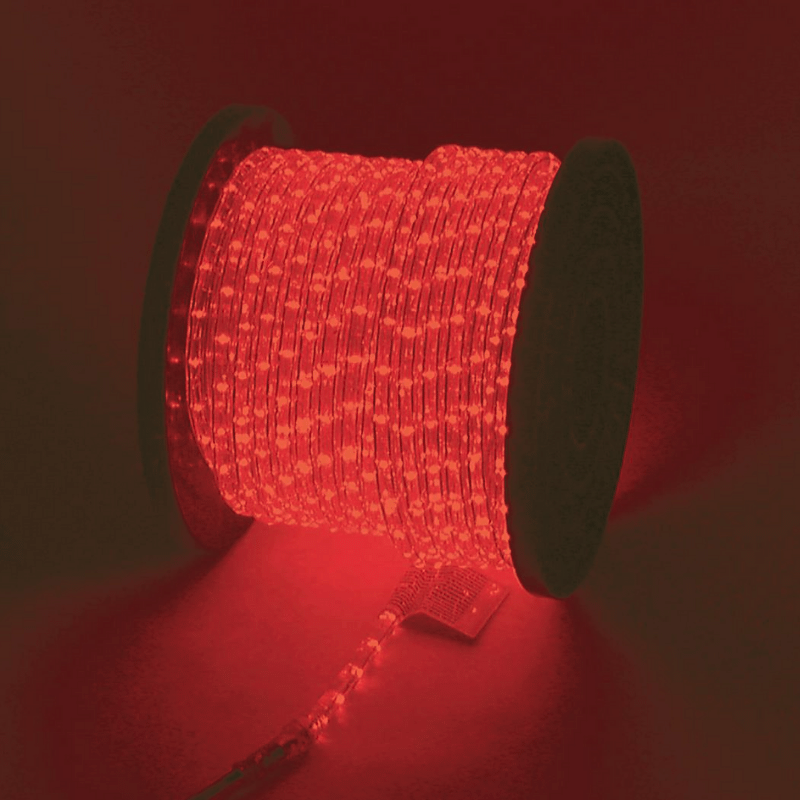 RUBBERLIGHT Lichtschlauch - Outdoor - RL1 -  1584 Lampen - 44m - anschlussfertig - rot