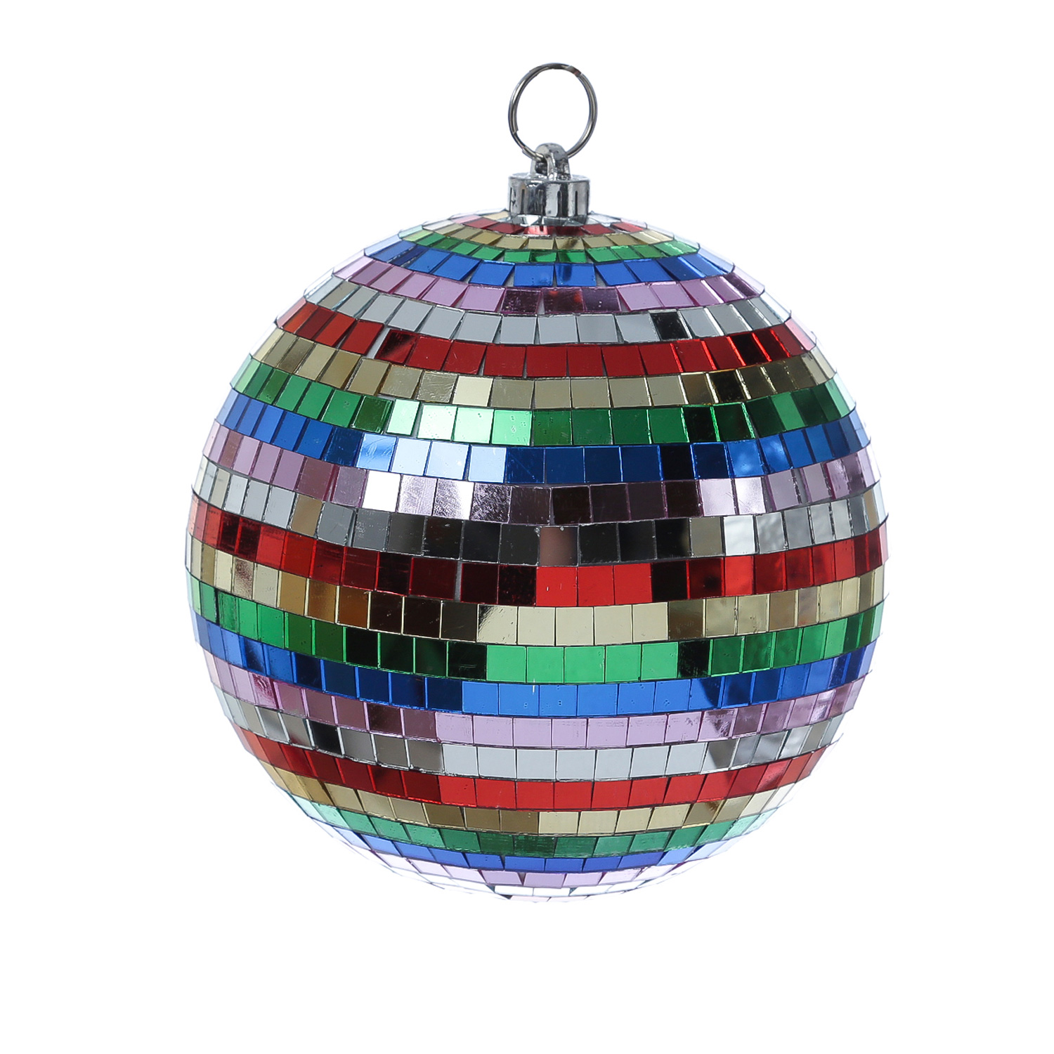 Spiegelkugel 20cm - mehrfarbig Diskokugel Echtglas 10x10mm Spiegel PROFI Serie Spiegelkugel 20cm - mehrfarbig Diskokugel Echtglas 10x10mm Spiegel PROFI Serie