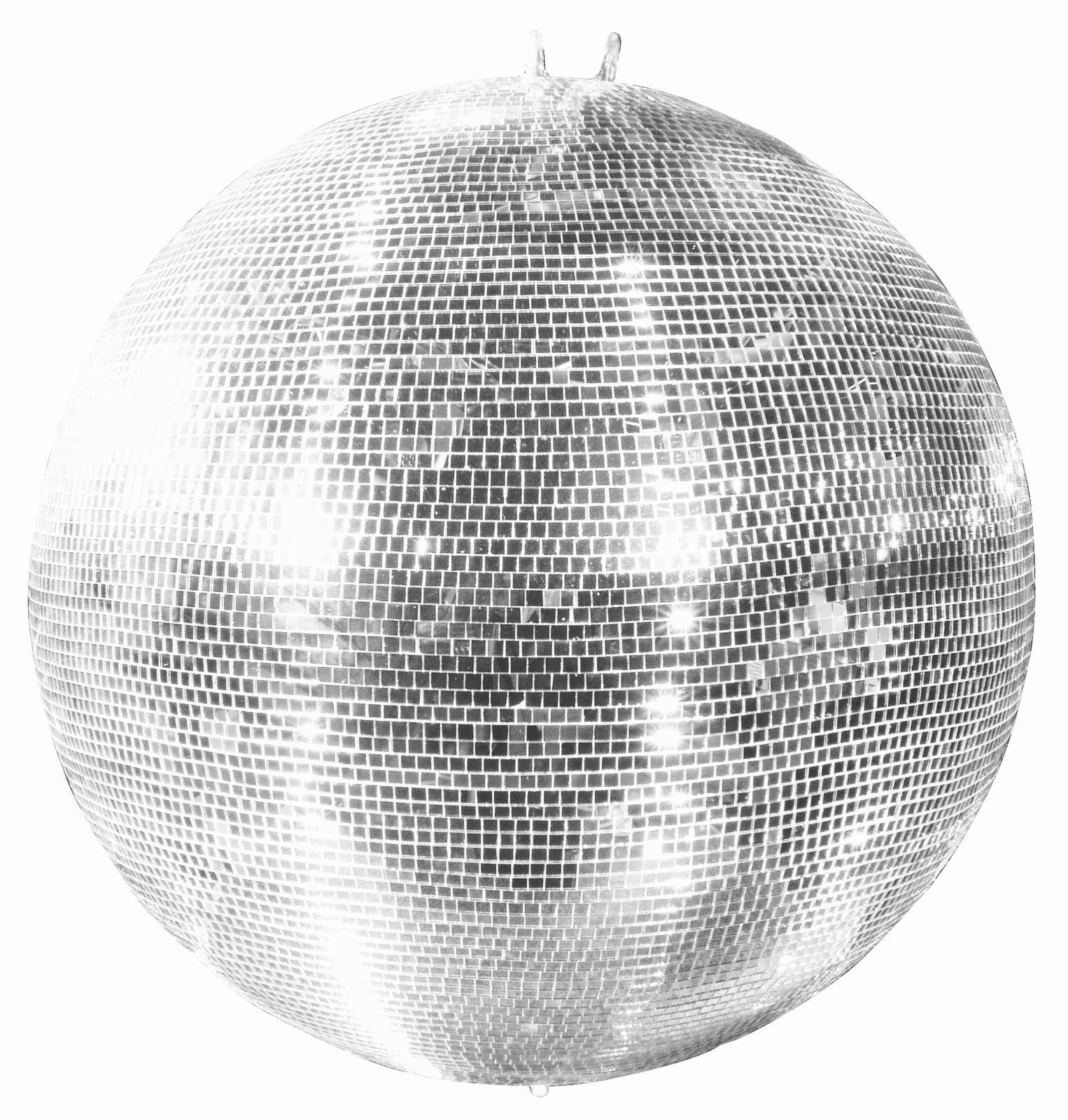 Spiegelkugel 150cm silber chrom- Diskokugel (Discokugel) Party Lichteffekt - Echtglas - mirrorball safety silver chrome color 2