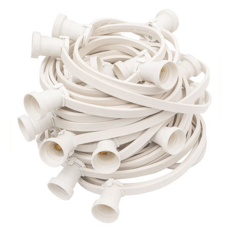 ILLU Lichterkette weiß - 100 Meter Installations-Rohware