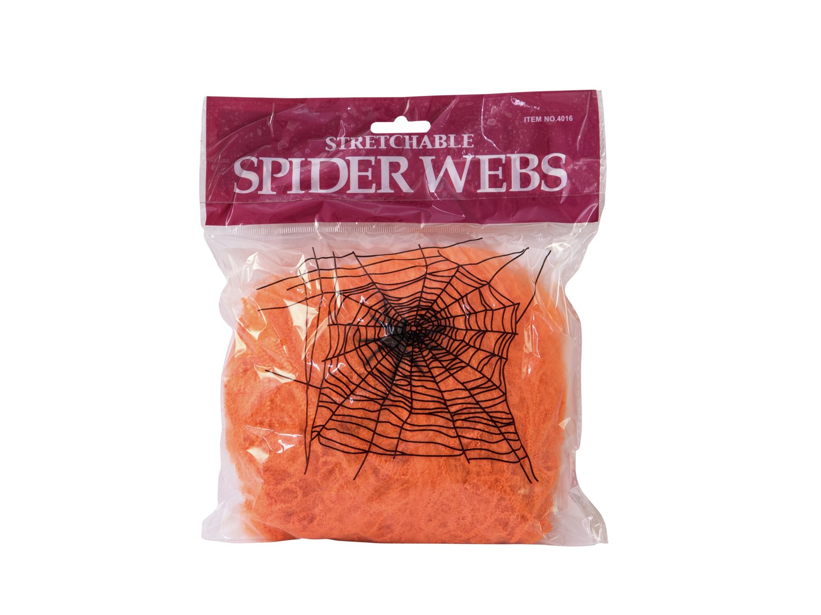 Spinnennetz synthetisch, orange, 50g Packung - Gruseldekoration + 2 Kunststoffspinnen Spinnennetz synthetisch, orange, 50g Packung - Gruseldekoration + 2 Kunststoffspinnen