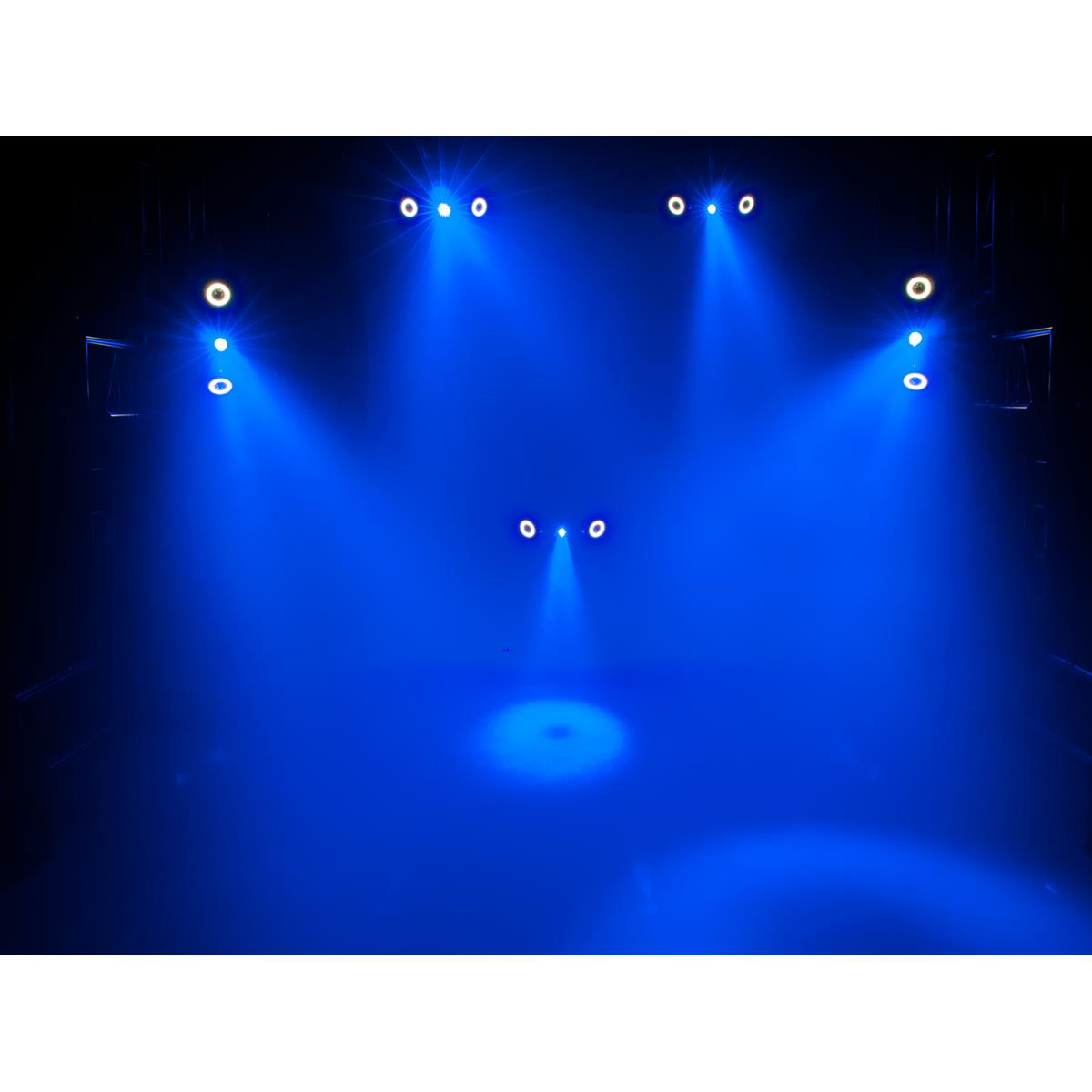 LED Hybrid Strahleneffekt - vollwertiger Party Lichteffekt mit Farben und Strahlen
