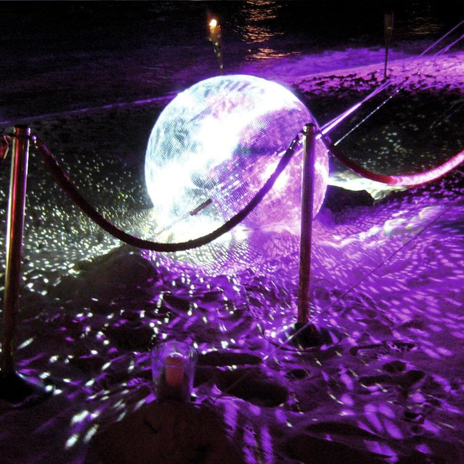 Spiegelkugel 100cm silber chrom- Diskokugel (Discokugel) Party Lichteffekt - Echtglas - mirrorball safety silver chrome color Spiegelkugel 100cm silber chrom- Diskokugel (Discokugel) Party Lichteffekt - Echtglas - mirrorball safety silver chrome color