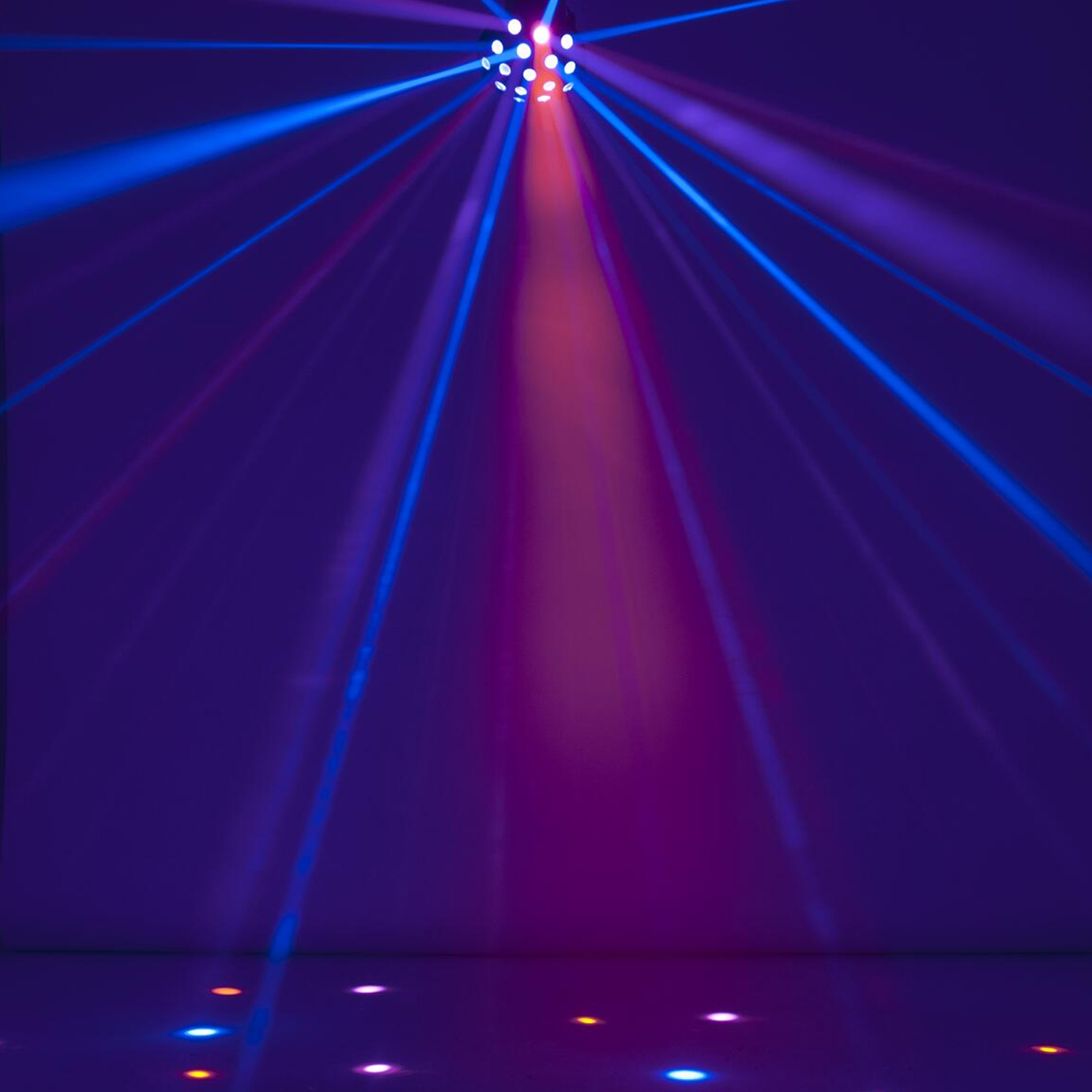 LED Strahleneffekt Z-1000 - raumfüllender Pilzkopf-Effekt - Auto DMX Musik - 6-farb LEDs LED Strahleneffekt Z-1000 - raumfüllender Pilzkopf-Effekt - Auto DMX Musik - 6-farb LEDs