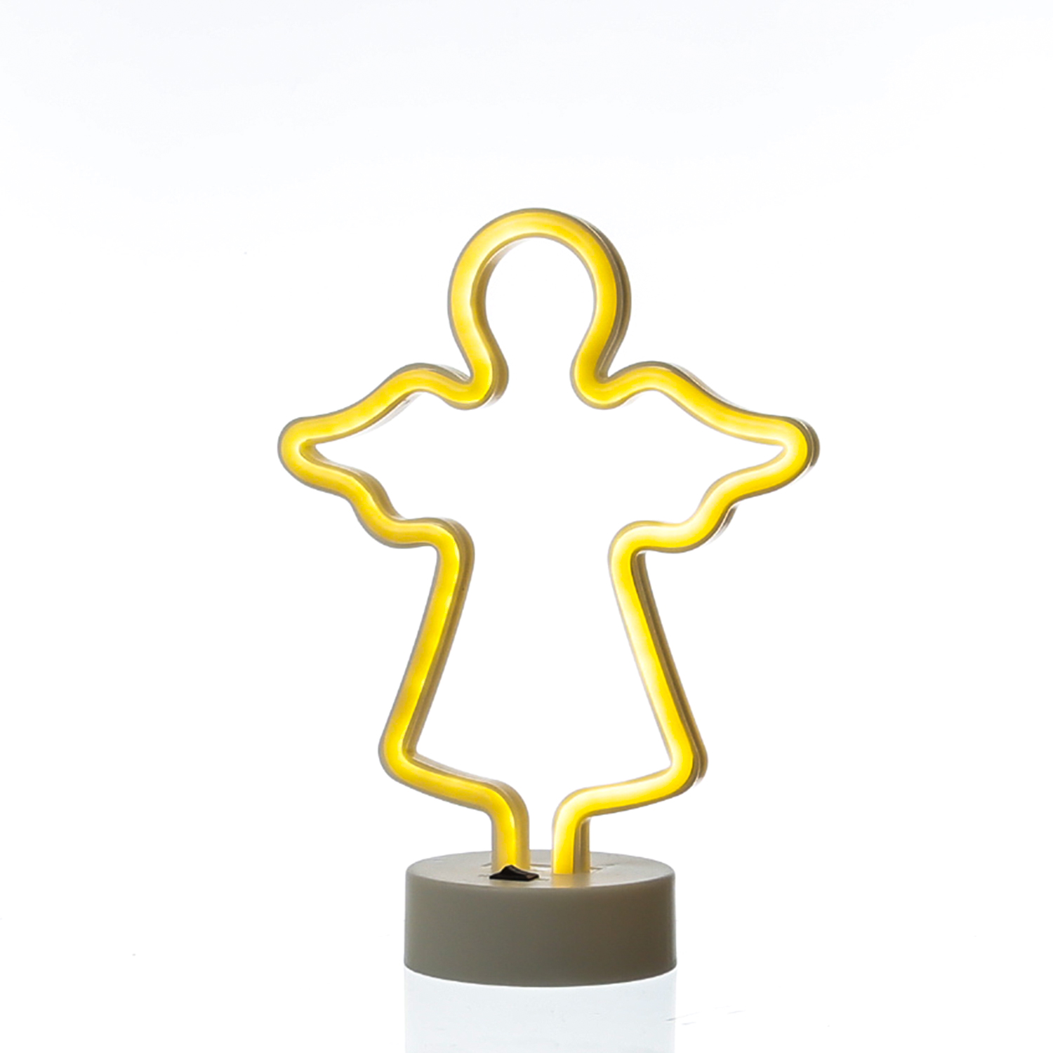 LED NEON Figur ENGEL - Neon Schild - H: 28cm - Batterie oder USB Betrieb - stehend - warmweiß LED NEON Figur ENGEL - Neon Schild - H: 28cm - Batterie oder USB Betrieb - stehend - warmweiß