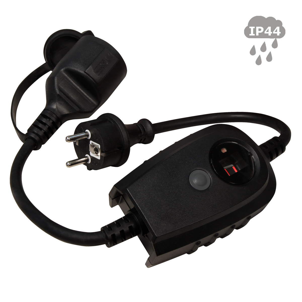 Dämmerungsschalter mit Timer - Outdoor IP44 - max 2300W - Ideal für Gartenbeleuchtung Dämmerungsschalter mit Timer - Outdoor IP44 - max 2300W - Ideal für Gartenbeleuchtung