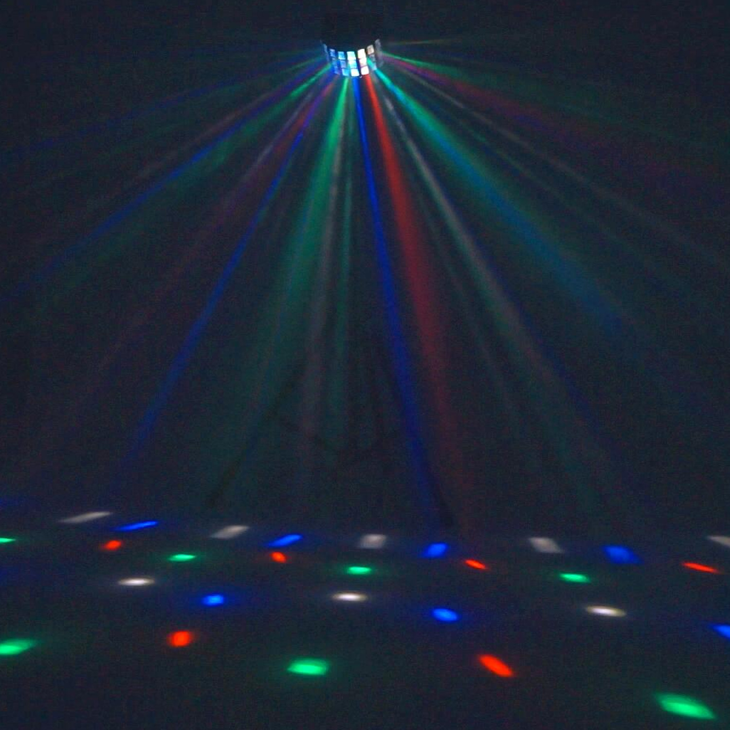 LED Mini Hybrid Strahleneffekt "D-20" - Derby Effekt mit Stroboskop - DMX