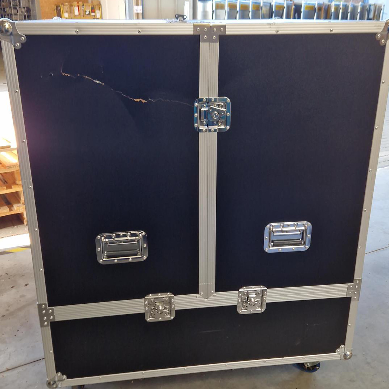 Flightcase für 100cm Spiegelkugel - Transportkiste - B-Ware