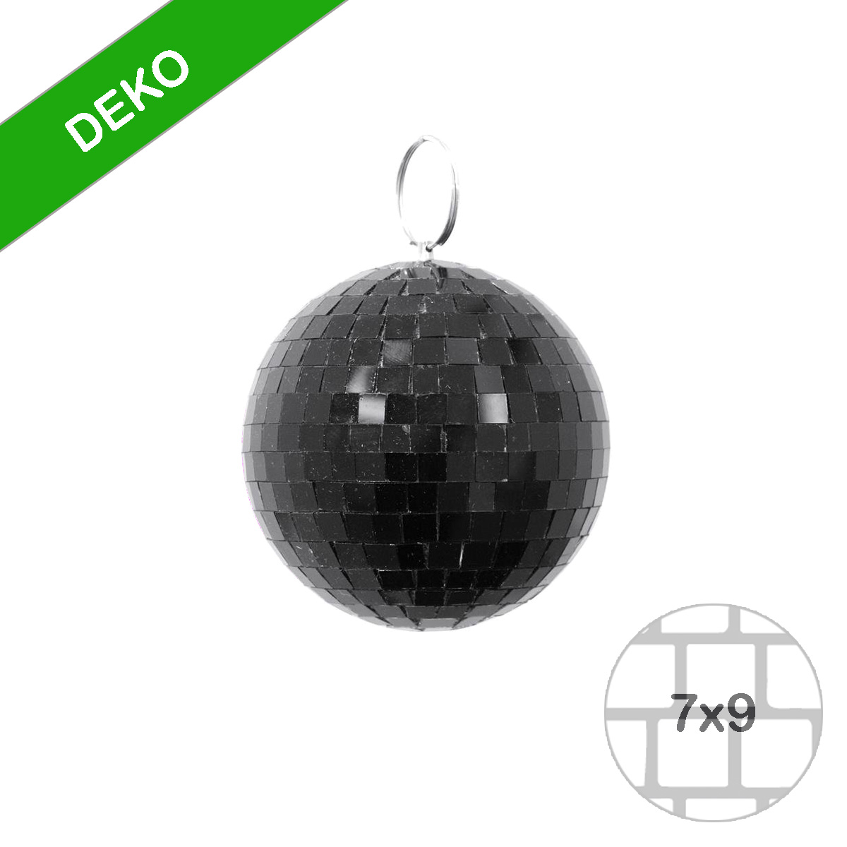 Spiegelkugel 10cm farbig schwarz - Diskokugel (Discokugel) zur Dekoration - Echtglas - mirrorball black Spiegelkugel 10cm farbig schwarz - Diskokugel (Discokugel) zur Dekoration - Echtglas - mirrorball black