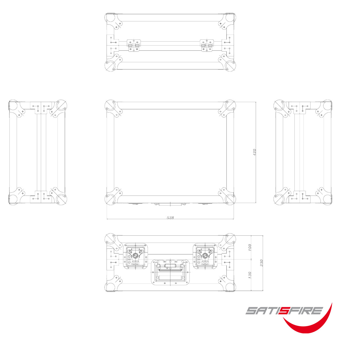 TT-PRO Case - professionelles Flightcase für Plattenspieler | Transportkoffer TT-PRO Case - professionelles Flightcase für Plattenspieler | Transportkoffer