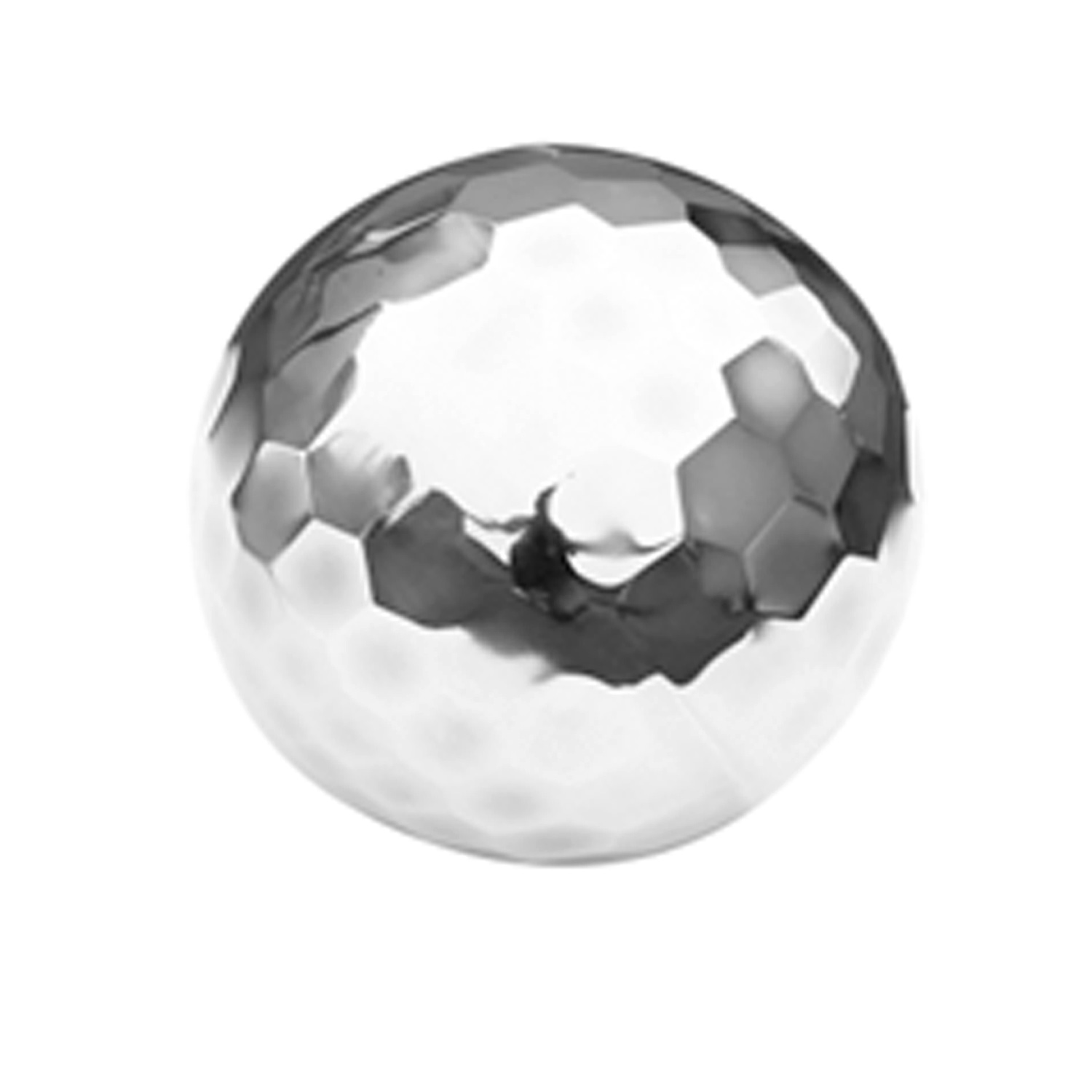 Dekokugel DIAMANT 25cm Edelstahl poliert - auch als Schwimmkugel Dekokugel DIAMANT 25cm Edelstahl poliert - auch als Schwimmkugel