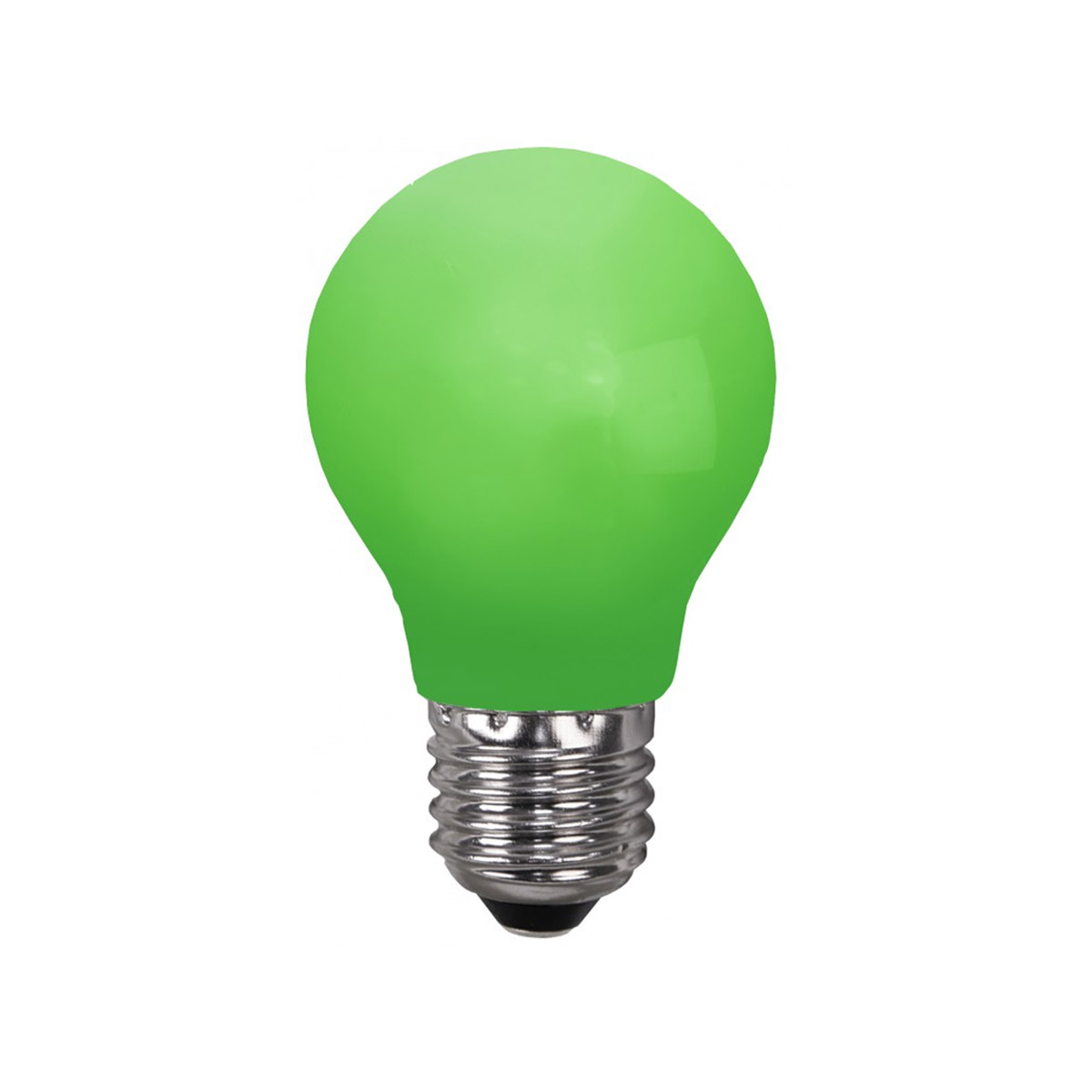 LED Leuchtmittel DEKOPARTY grün - E27 - 0,9W LED - schlagfestes Polycarbonatgehäuse LED Leuchtmittel DEKOPARTY grün - E27 - 0,9W LED - schlagfestes Polycarbonatgehäuse