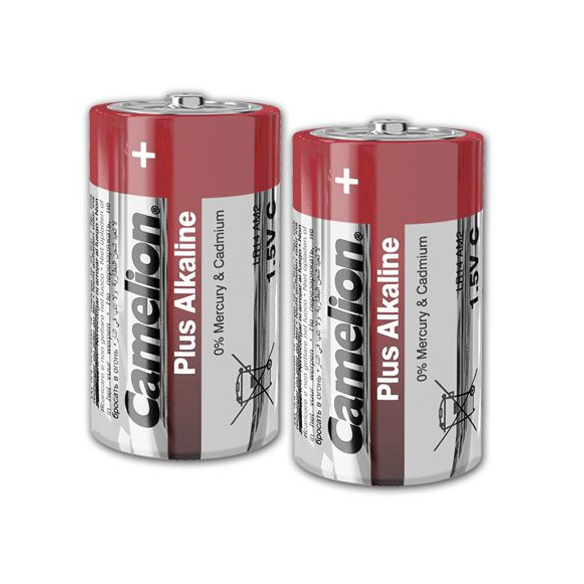 Camelion Batterie Baby C - 2 Stück - Typ: LR14 - 1,5V - Plus Alkaline - High Energy Camelion Batterie Baby C - 2 Stück - Typ: LR14 - 1,5V - Plus Alkaline - High Energy