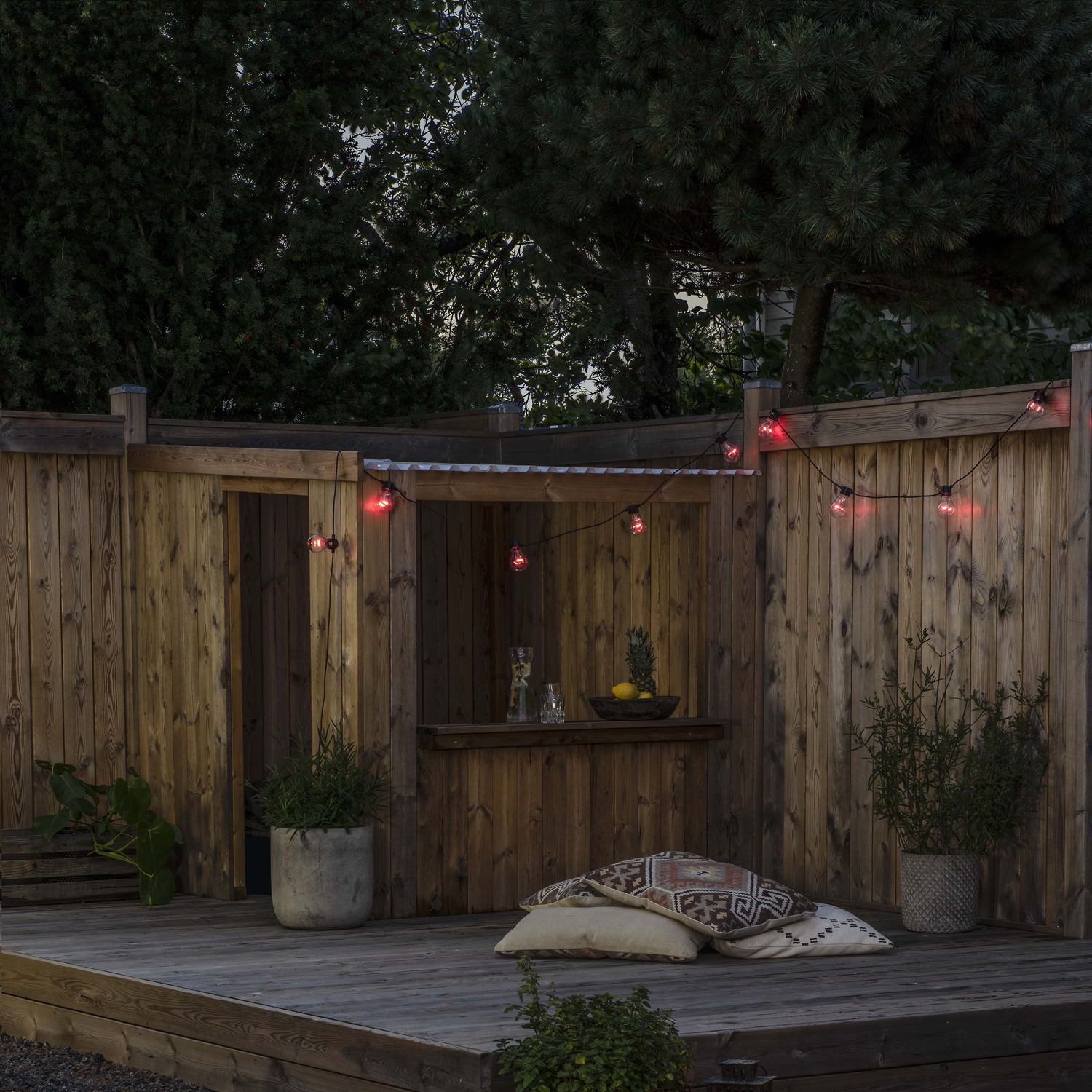 LED Lichterkette CIRCUS - 10 Glühbirnen - RGB 3er Farbwechsel - 5V Außentrafo - L: 4,5m LED Lichterkette CIRCUS - 10 Glühbirnen - RGB 3er Farbwechsel - 5V Außentrafo - L: 4,5m